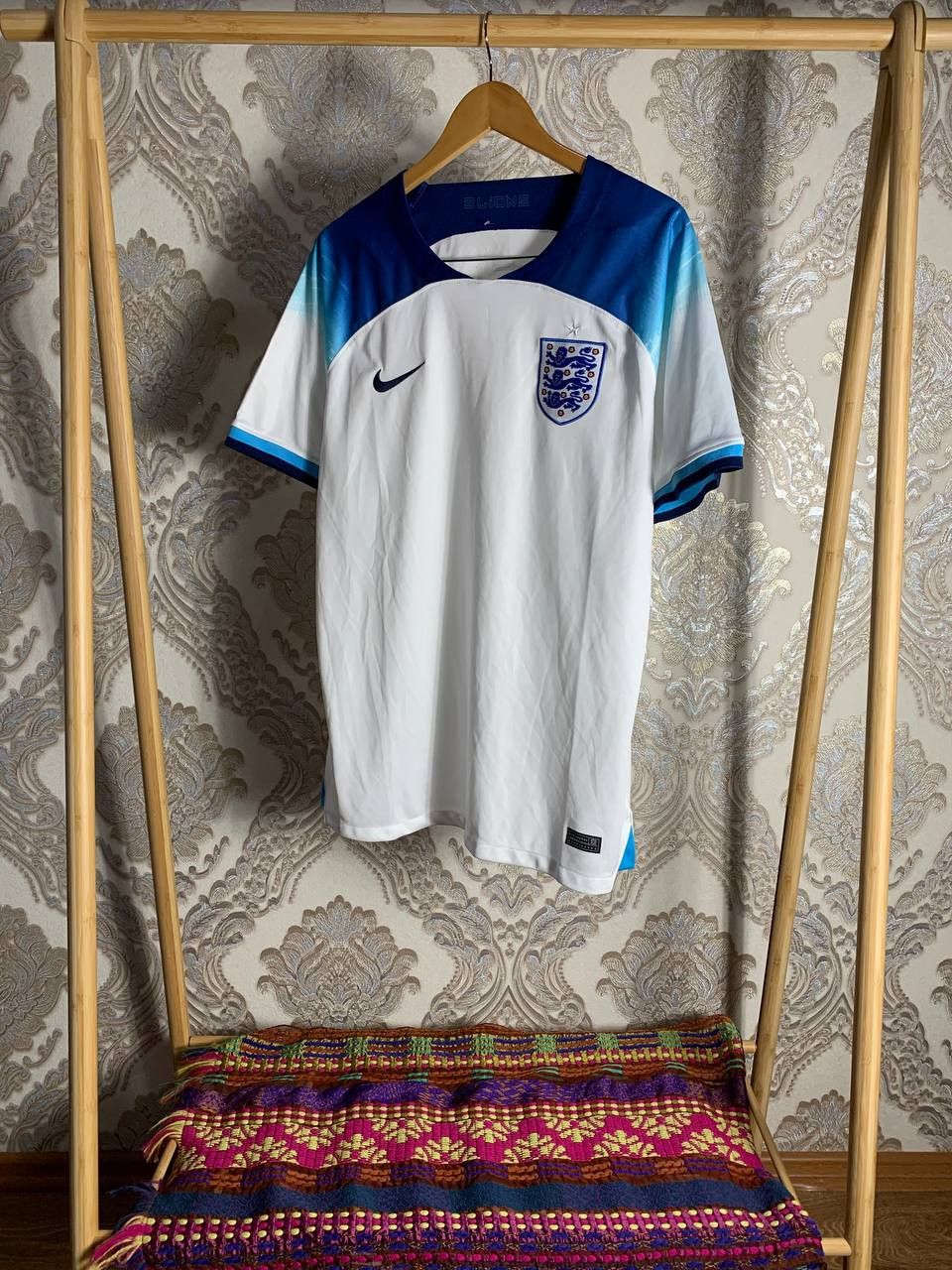 Nike Vintage Nike England Soccer Jersey Retro Manchester Y2K Size US XL / EU 56 / 4 - 1 Thumbnail