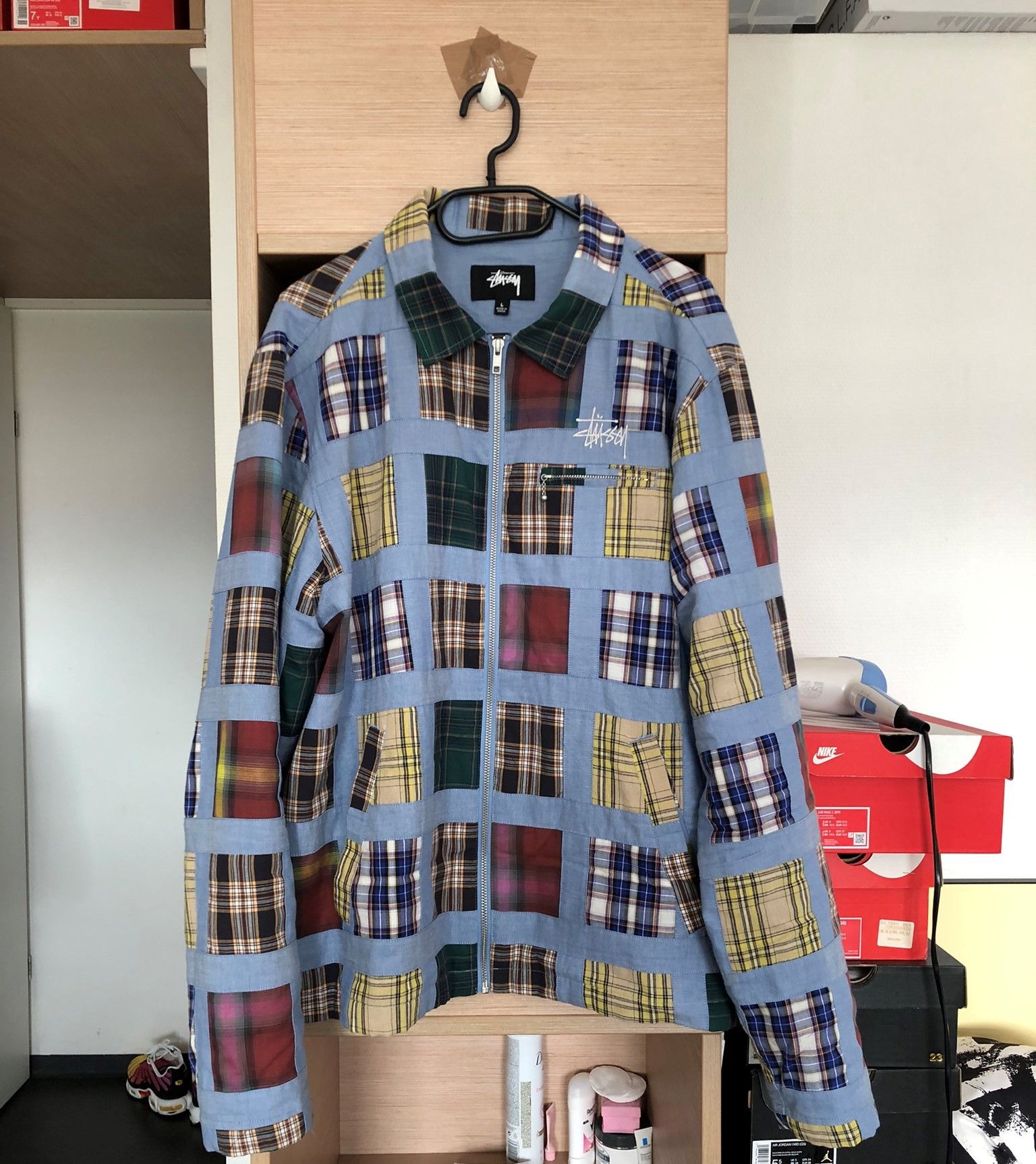 Stussy Plaid Jacket | Grailed