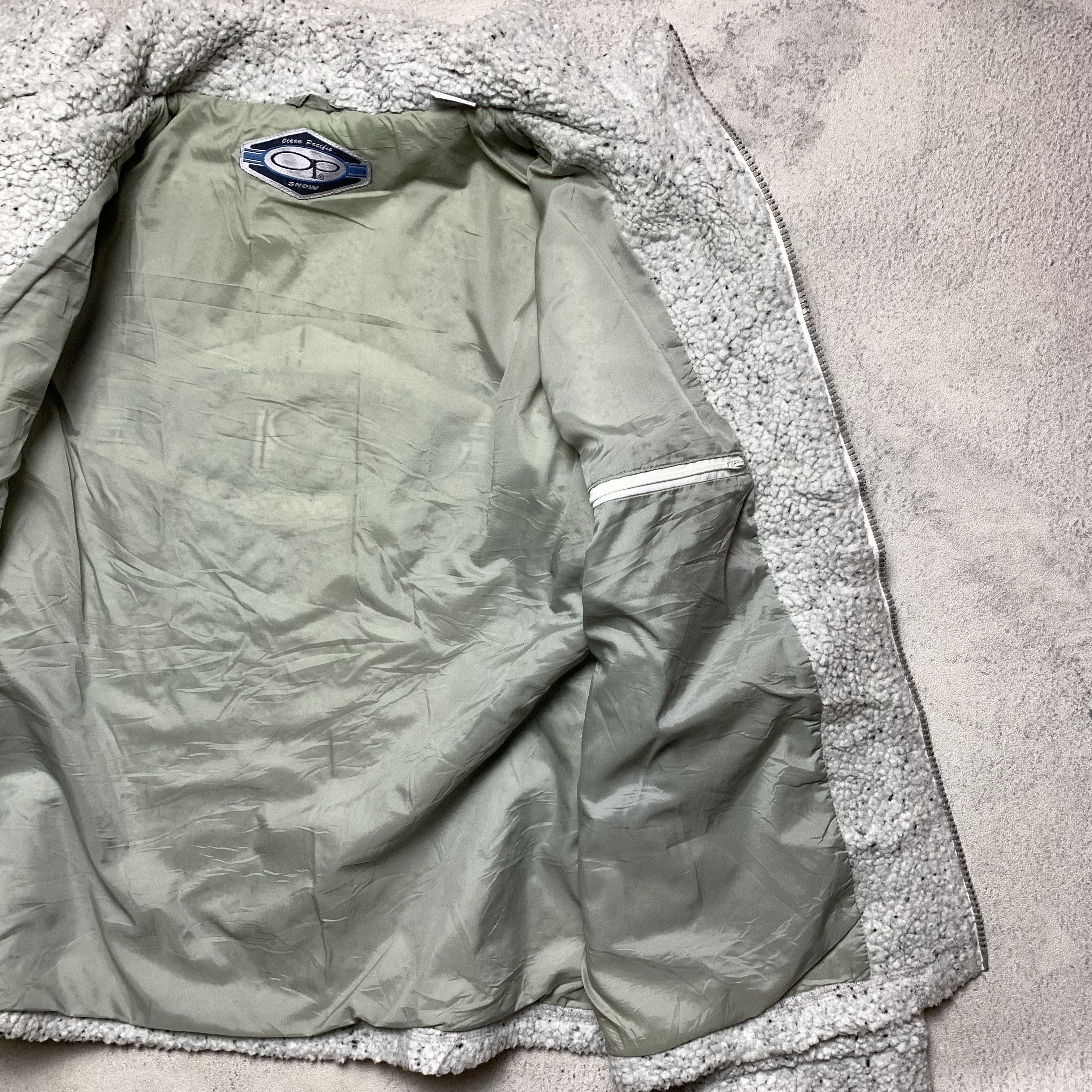 Ocean Pacific Vintage Ocean Pacific Snow Jacket Fleece Deep Pile Size US M / EU 48-50 / 2 - 7 Thumbnail