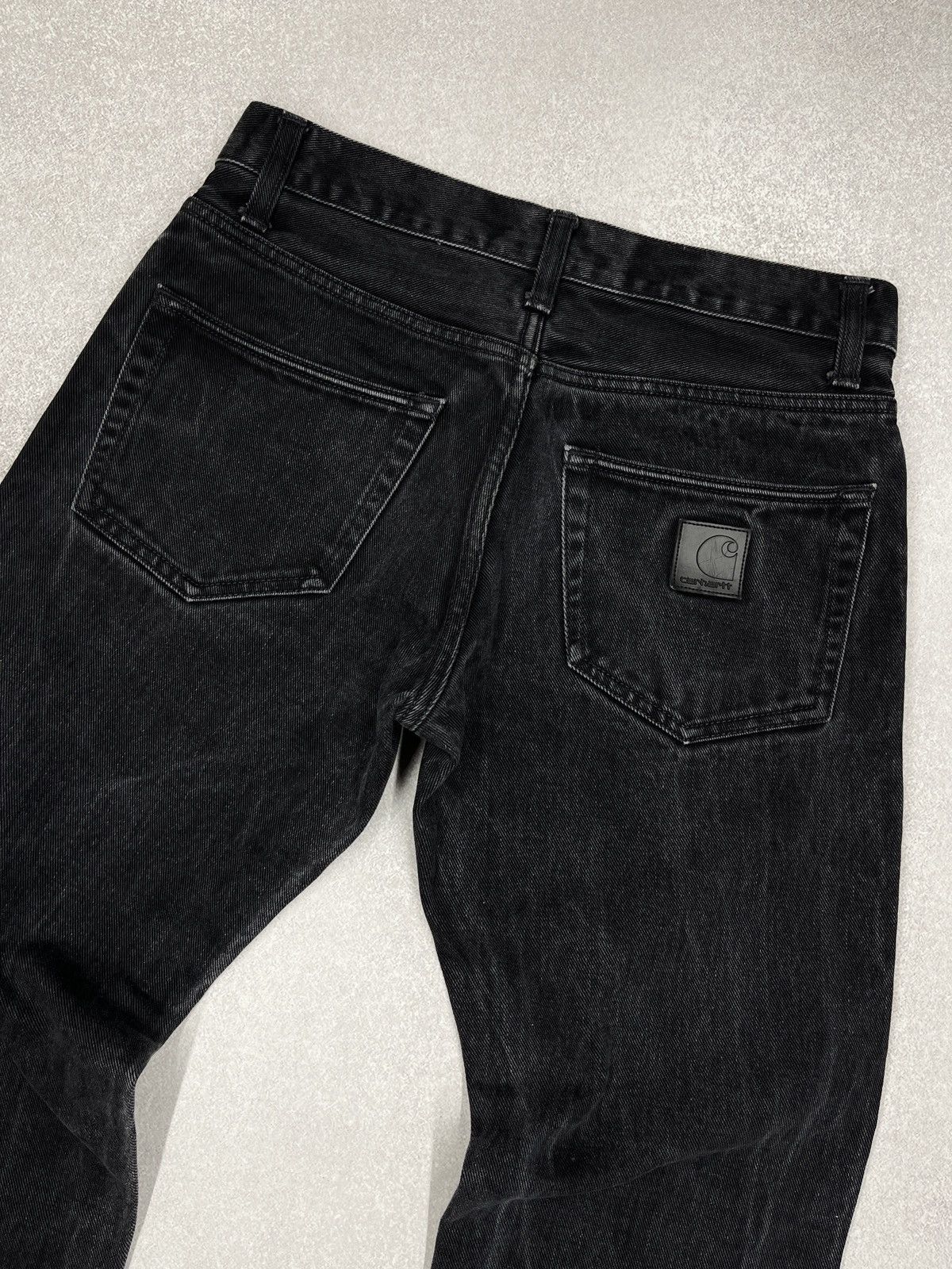 Carhartt Vintage Carhartt WIP Klondike Denim Jeans Black Y2K Size US 30 / EU 46 - 3 Thumbnail