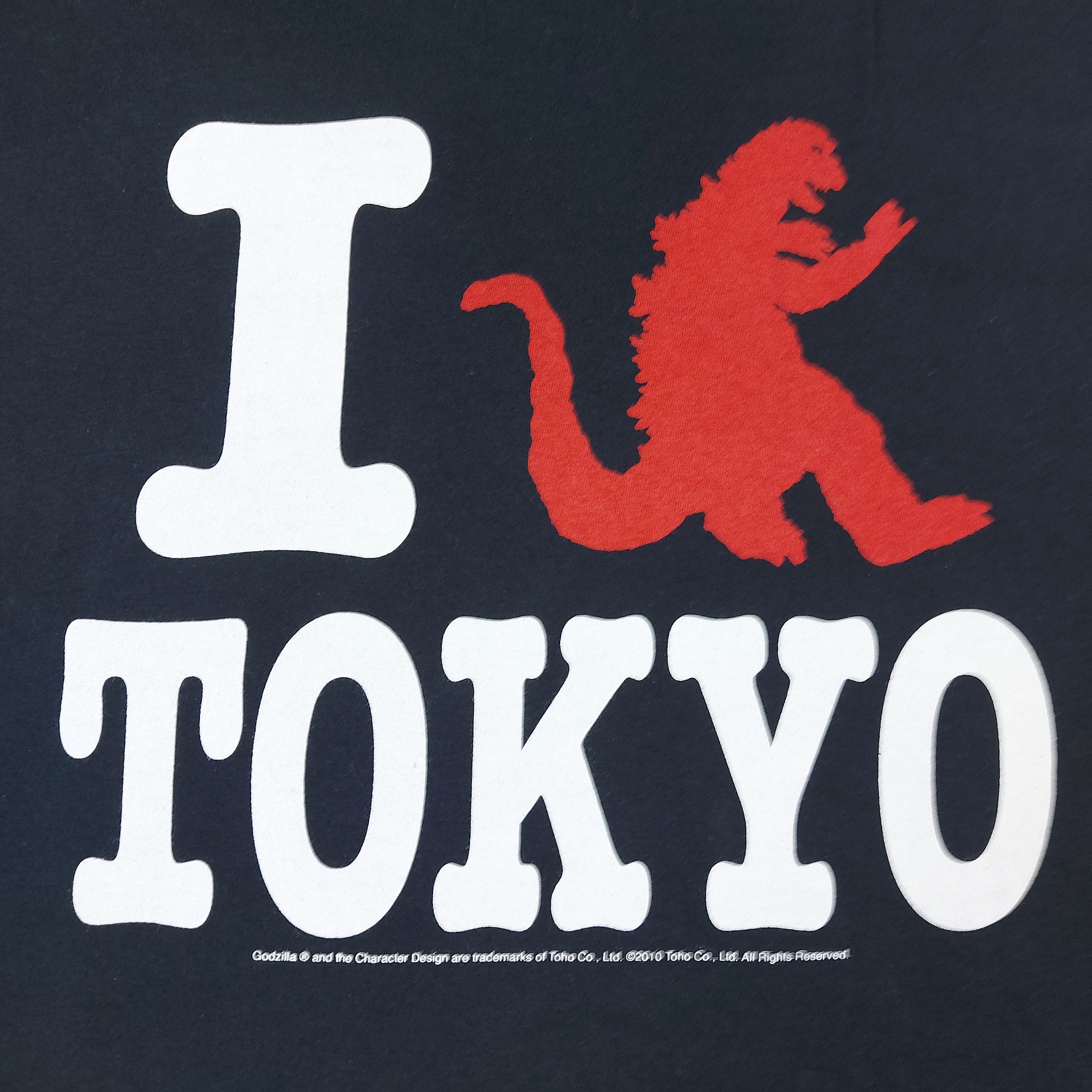 Other Official 2010 Godzilla I Love Tokyo Under Licensed TEE Size US L / EU 52-54 / 3 - 2 Thumbnail
