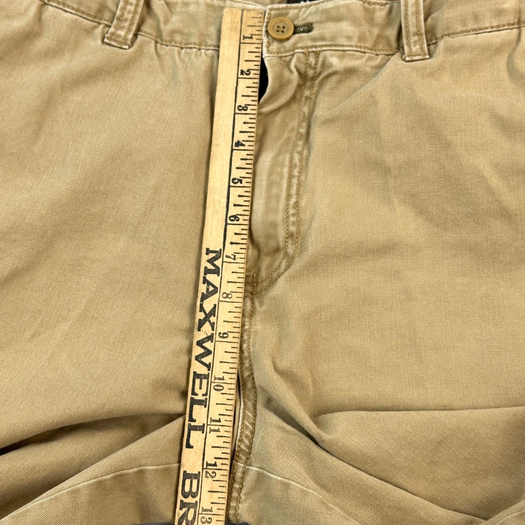 Timberland Timberland Shorts Mens 38 Tan Khaki Cotton Flat Front Chino Casual Outdoor 38 Mens Regular Brown Shirt? Size US 38 / EU 54 - 3 Thumbnail