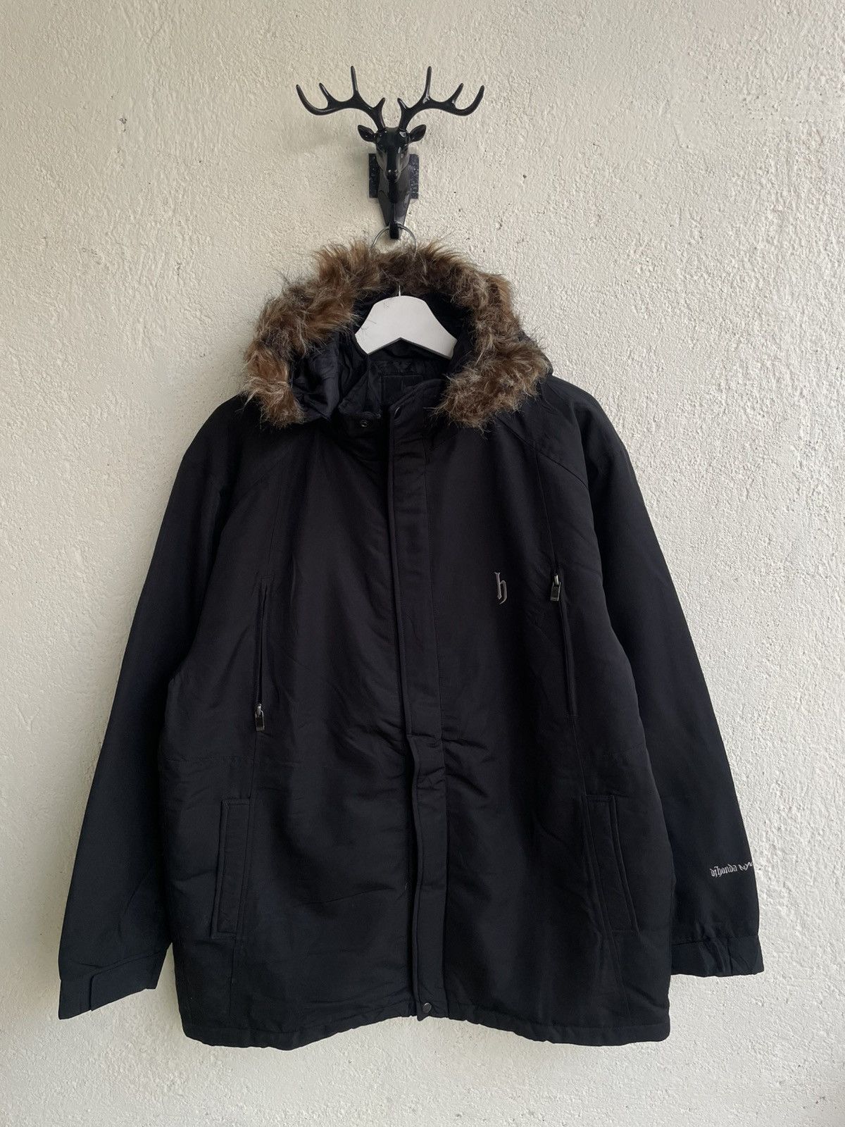 Number (N)ine 04ss Number nine velour skull zip jacket size 4