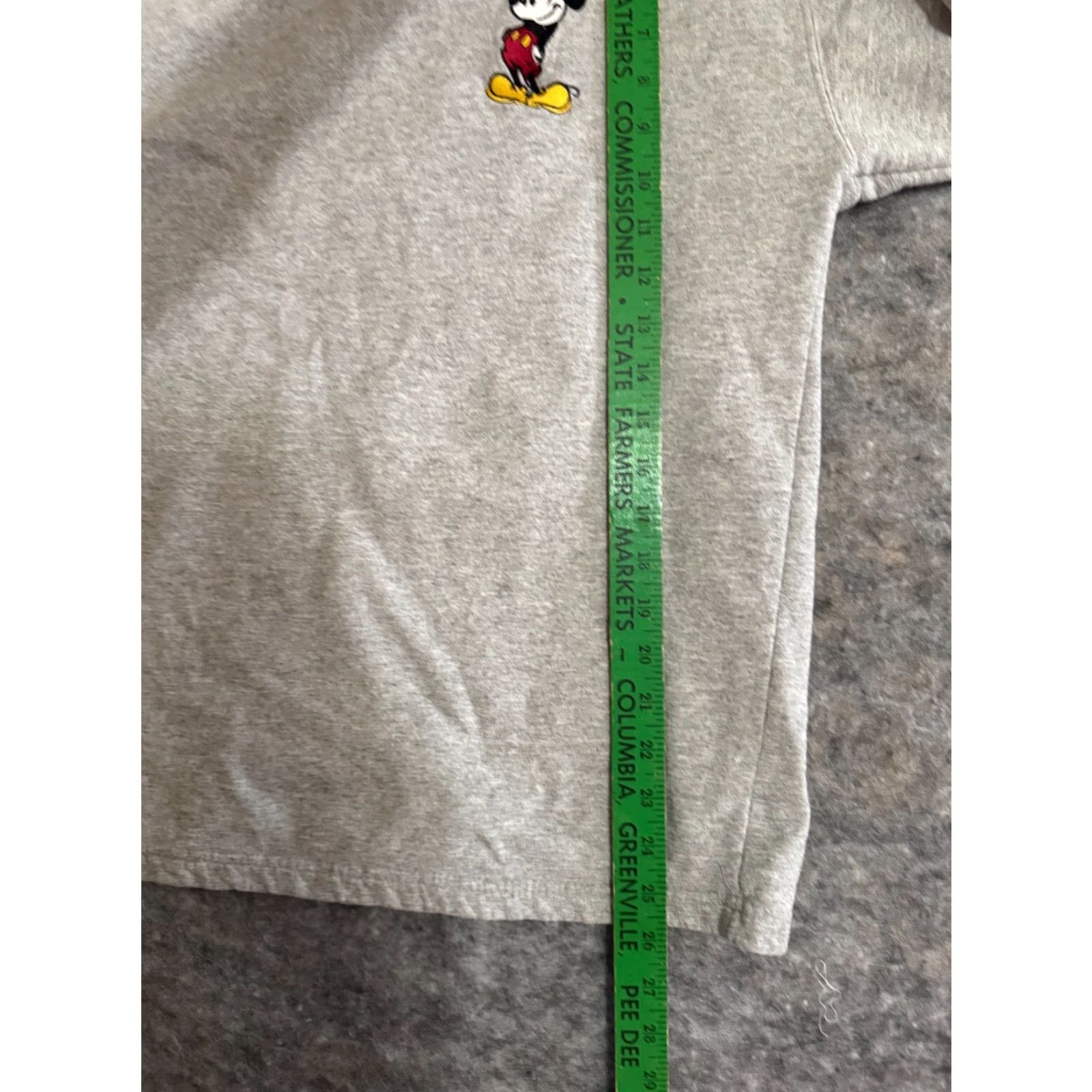 Disney VINTAGE Disney World Mickey Mock Neck Sweater Women Gray L Pullover Long Sleeve Graphic Print USA Size L / US 10 / IT 46 - 7 Thumbnail