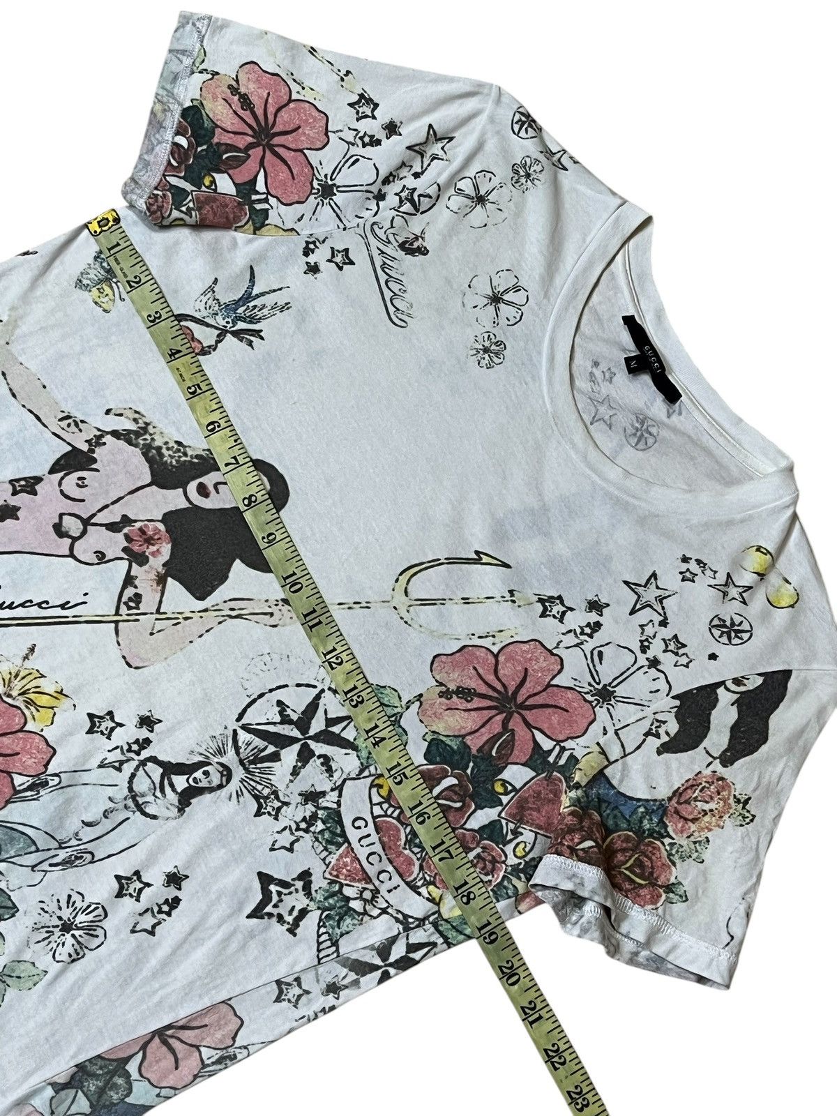 Gucci GUCCI MERMAID PRINT TEE SHIRT Size US M / EU 48-50 / 2 - 8 Thumbnail