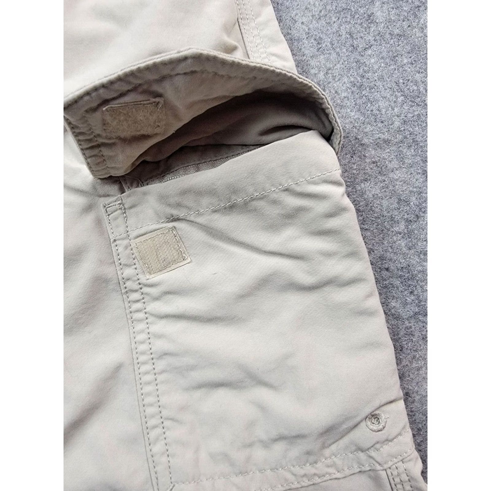 Mountain Khakis Mountain Khakis Snake River Pant Mens 36x29 Tan Beige Nylon Cargo Pockets Regular Straight Front Belt Loop Casual Outdoor Hiking Camping Pants Size US 36 / EU 52 - 5 Thumbnail