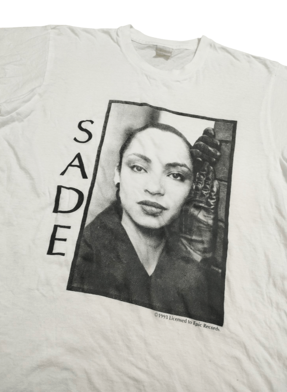 Band Tees 90s SADE Vintage T-Shirt Size US L / EU 52-54 / 3 - 1 Thumbnail