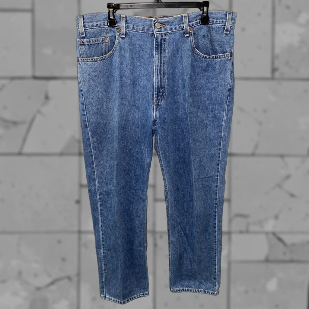 Levi's VINTAGE Levi’s Mens Blue Straight Leg Denim Jeans Size 38 X 30 Size US 38 / EU 54 - 1 Thumbnail