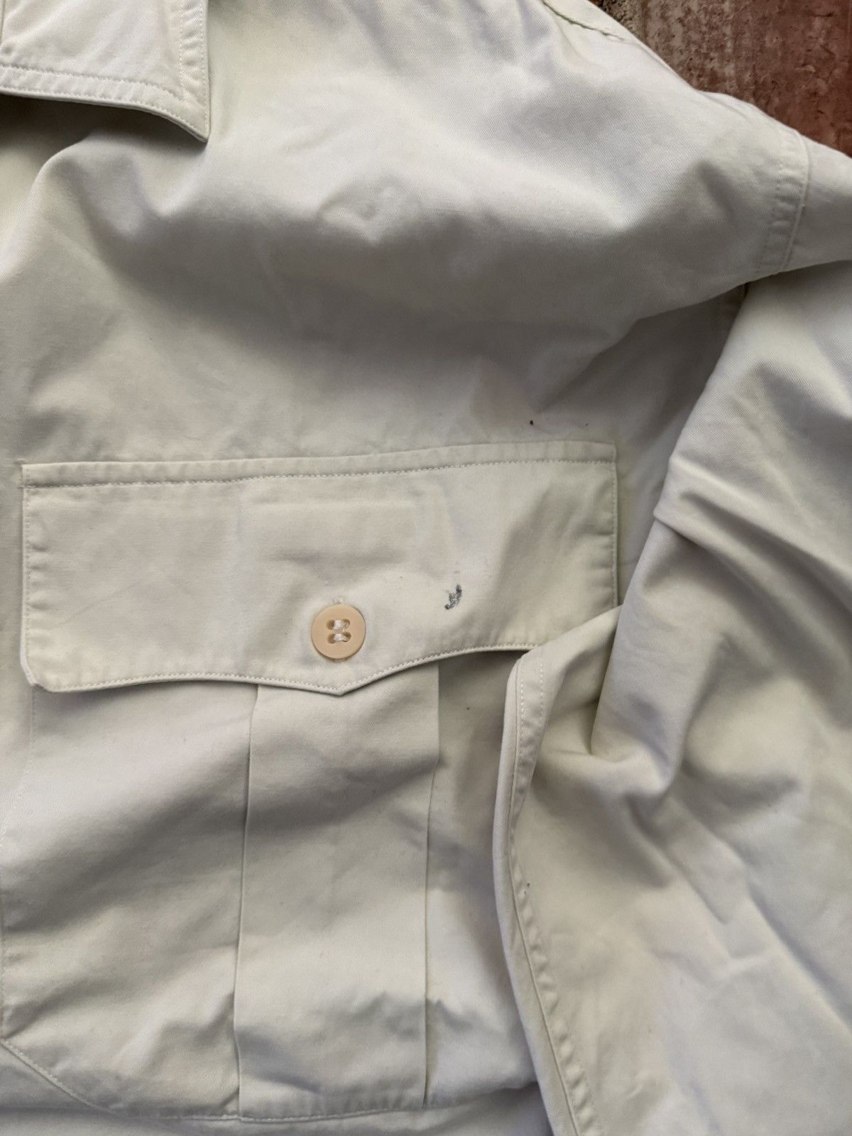 Giorgio Armani Vintage Armani Jeans Utility Shirt Size US L / EU 52-54 / 3 - 3 Thumbnail