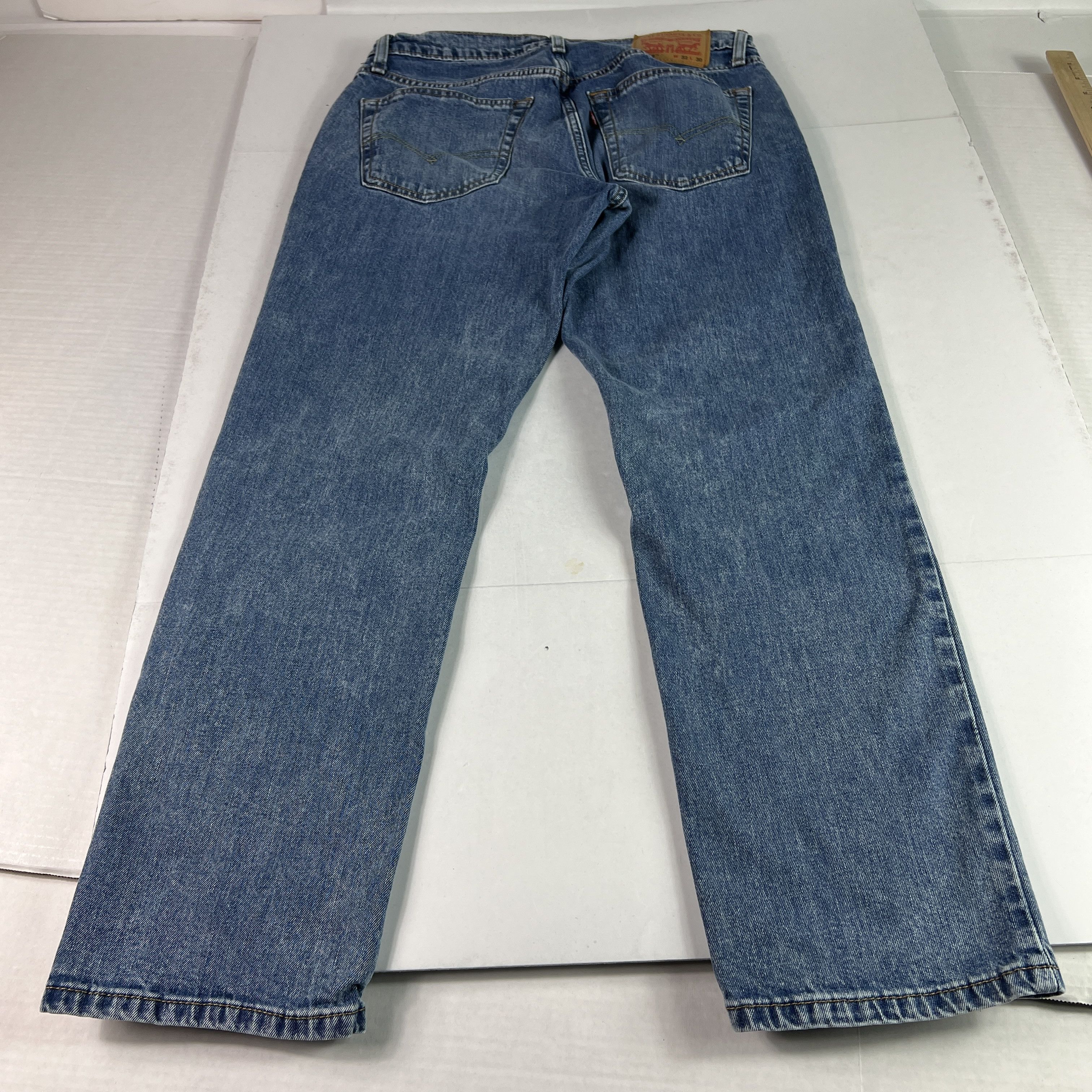 Levi's Levi's Jeans 559 Relaxed Straight Blue Faded Stretch Denim Size US 31 - 10 Thumbnail