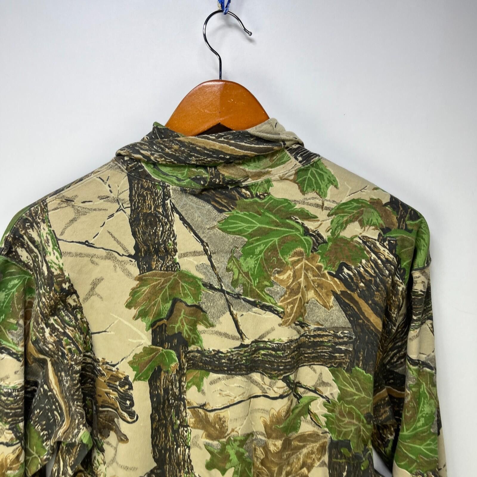 Realtree Vintage Real Tree Camo T Shirt Large Longsleeve Turtleneck Size US L / EU 52-54 / 3 - 9 Thumbnail