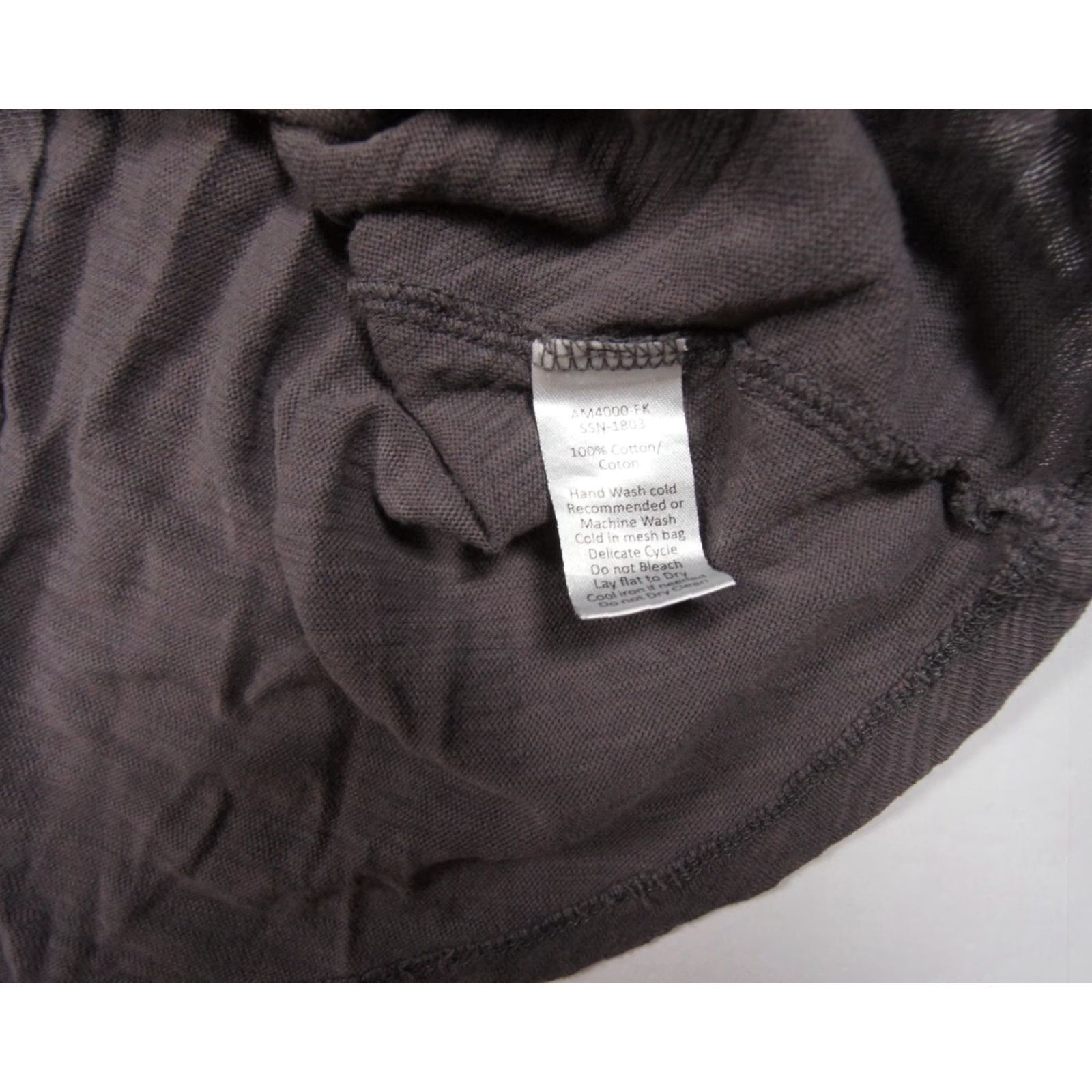 Vintage ATM Gray Short Sleeve Crew Neck Jersey T-Shirt Mens Medium Casual Size US M / EU 48-50 / 2 - 7 Thumbnail