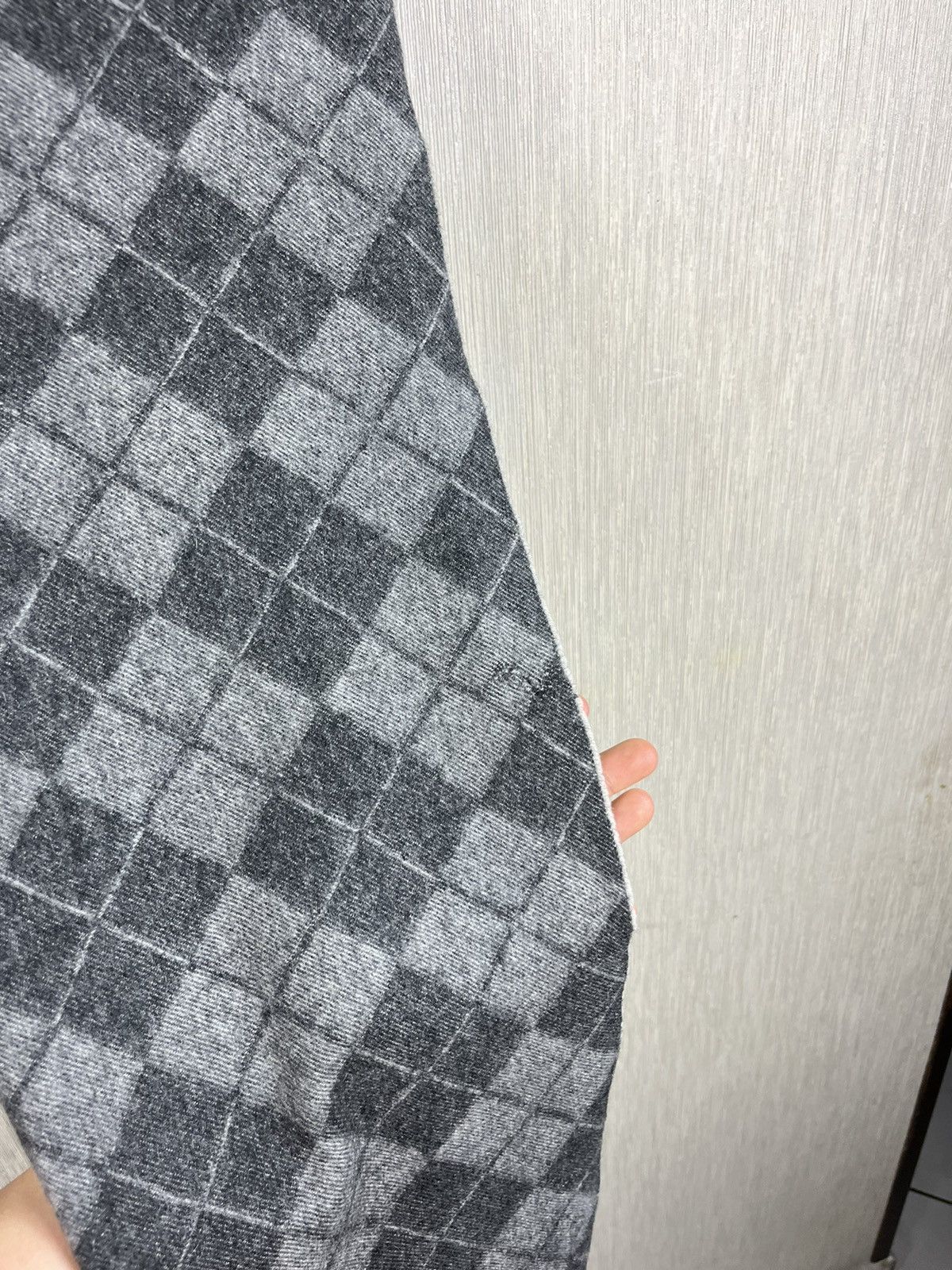 Brooks Brothers × Designer Brooks Brothers 100% full cashmere square checked scarf Size ONE SIZE - 9 Thumbnail
