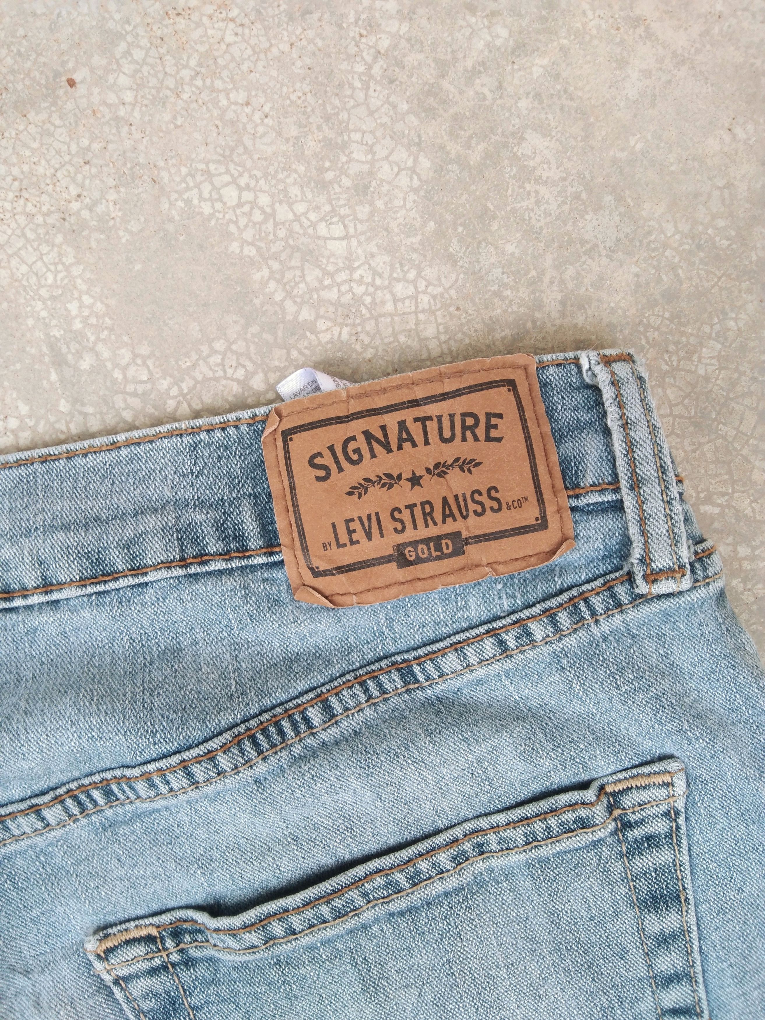 Levi's Vintage Levi's Signature Relaxed Distressed Jeans 36x32 Size US 36 / EU 52 - 3 Thumbnail