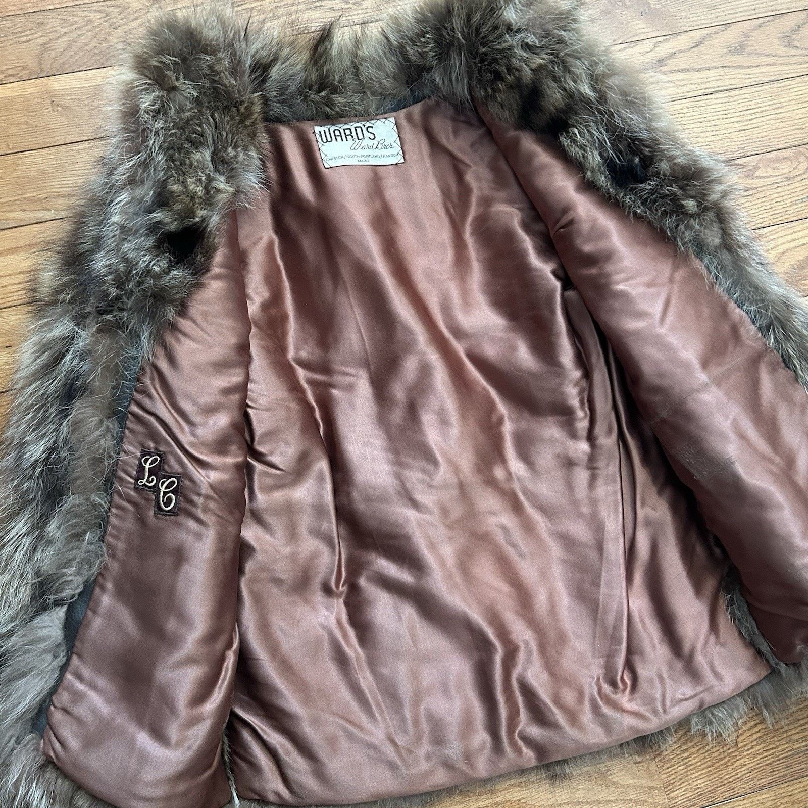 Vintage Wards Ward Bros Genuine Fox Fur Short Coat Hook Jacket S/M Size S / US 4 / IT 40 - 4 Thumbnail