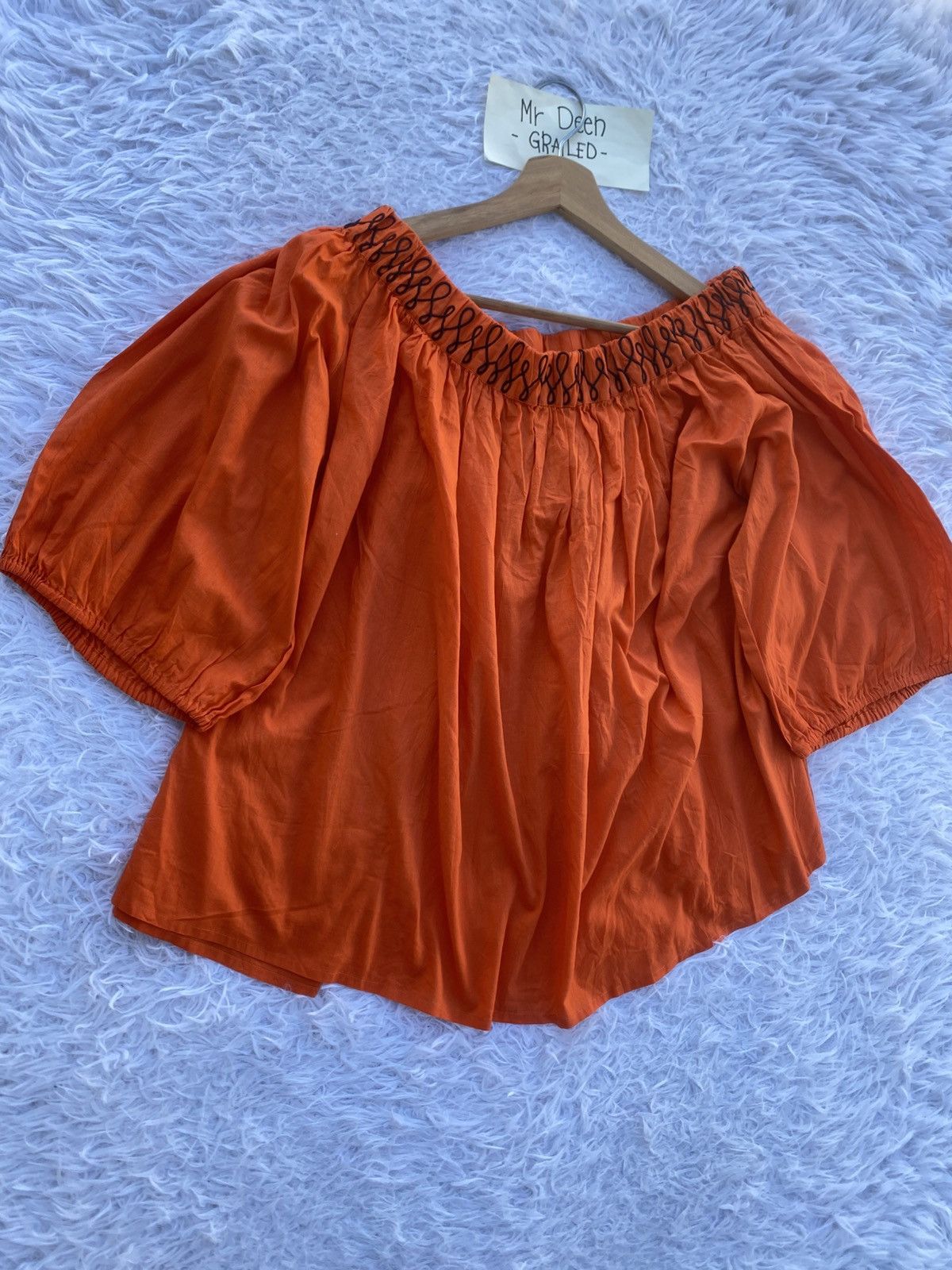 Christian Dior Monsieur Rare Christian Dior Off Shoulder Top Blouse Size M / US 6-8 / IT 42-44 - 3 Thumbnail