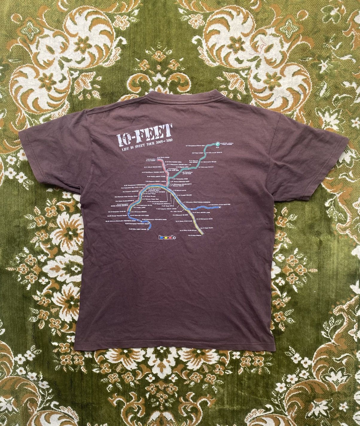 Band Tees 2000s 10 - FEET Life Is Sweet Tour Merch Heavyweight Tees Size US M / EU 48-50 / 2 - 5 Thumbnail