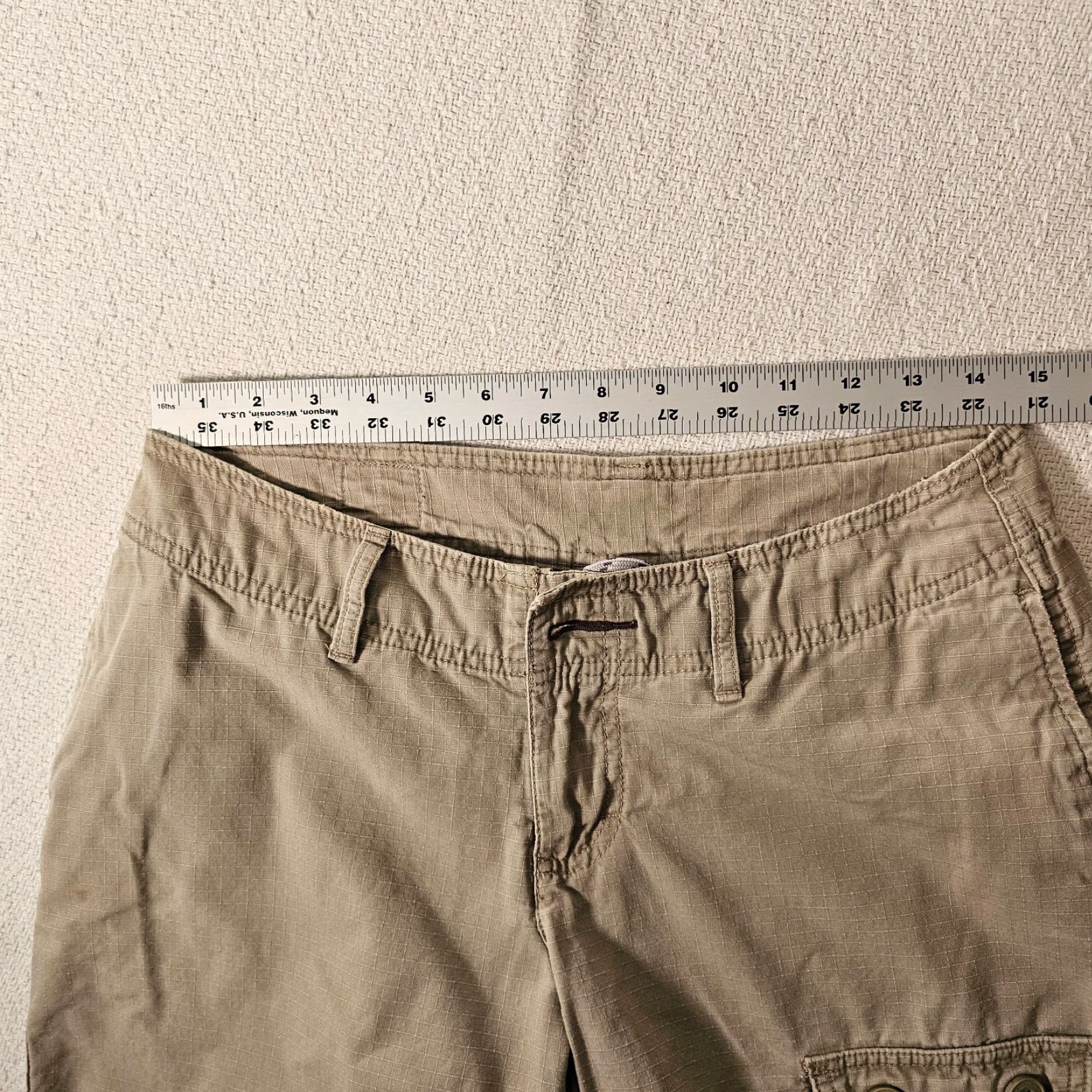 The North Face The North Face Shorts Women 4L Khaki Hiking Outdoor Cargo T150 Size 27" / US 4 / IT 40 - 5 Thumbnail