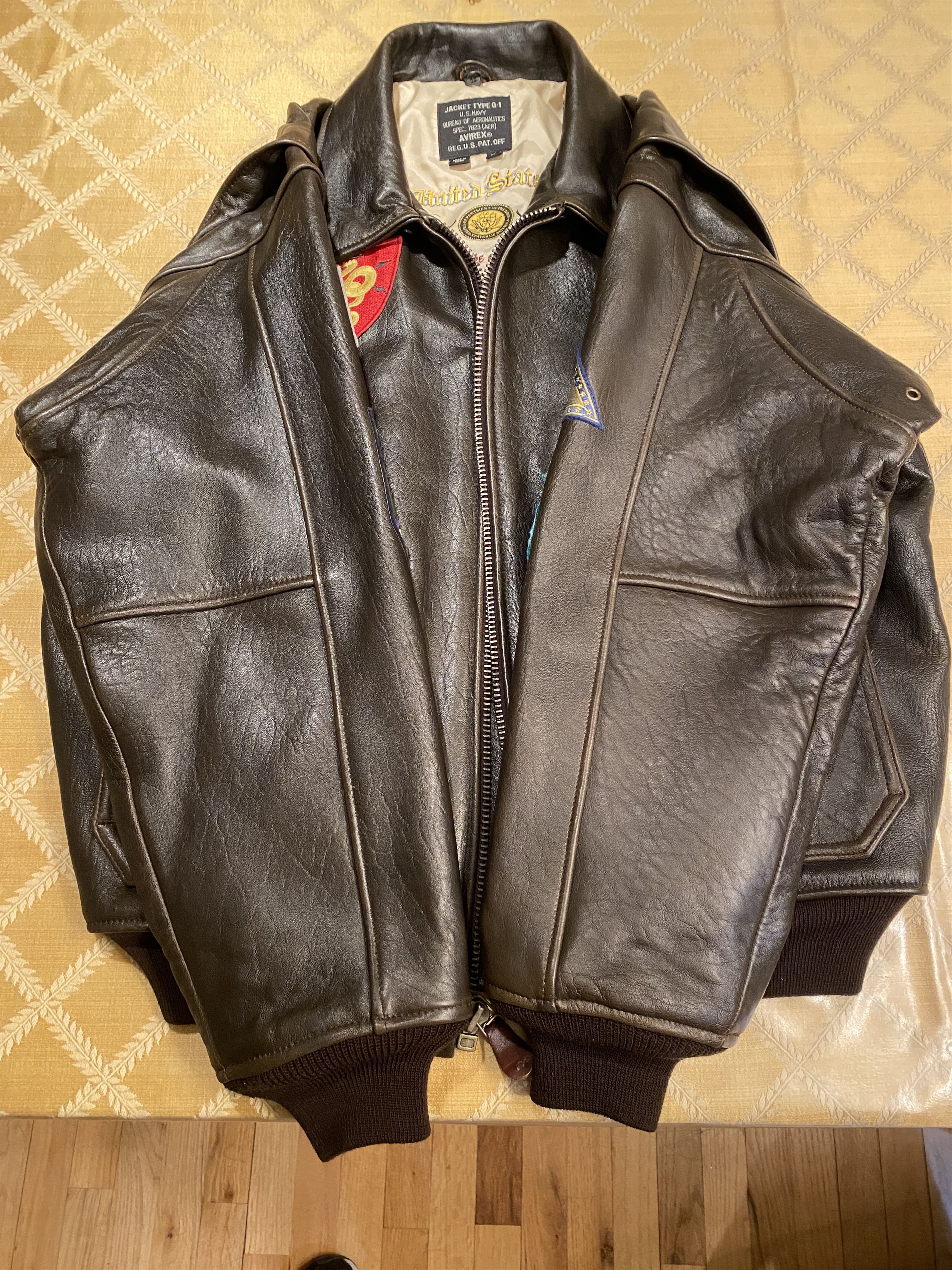 Avirex Avirex Top Gun Navy G-1 Jacket L Size US L / EU 52-54 / 3 - 9 Thumbnail
