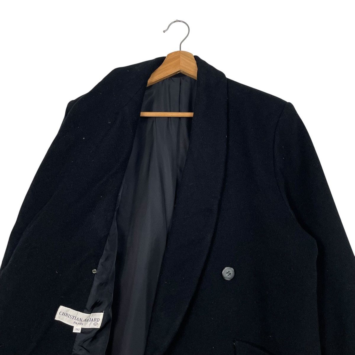 Other Christian Aujard Double Breasted Coat Size M / US 6-8 / IT 42-44 - 11 Thumbnail