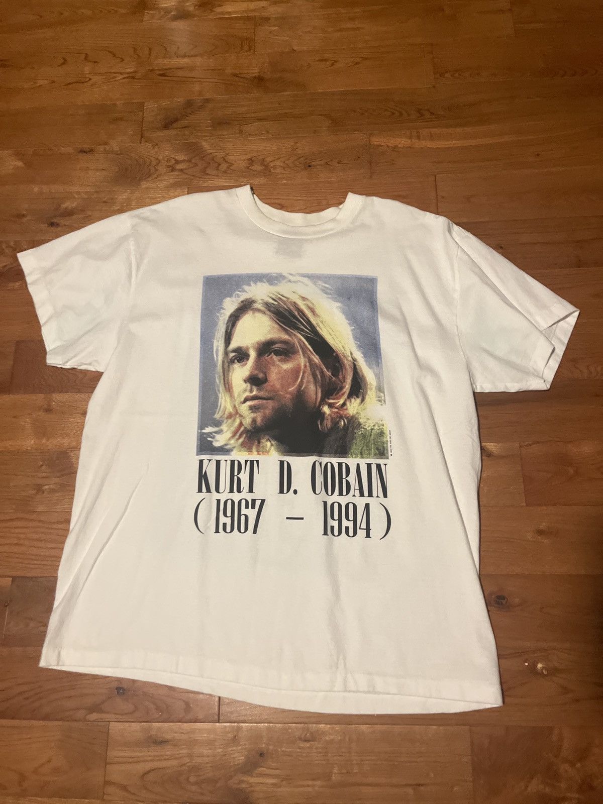 Vintage Kurt Cobain tee Menswear