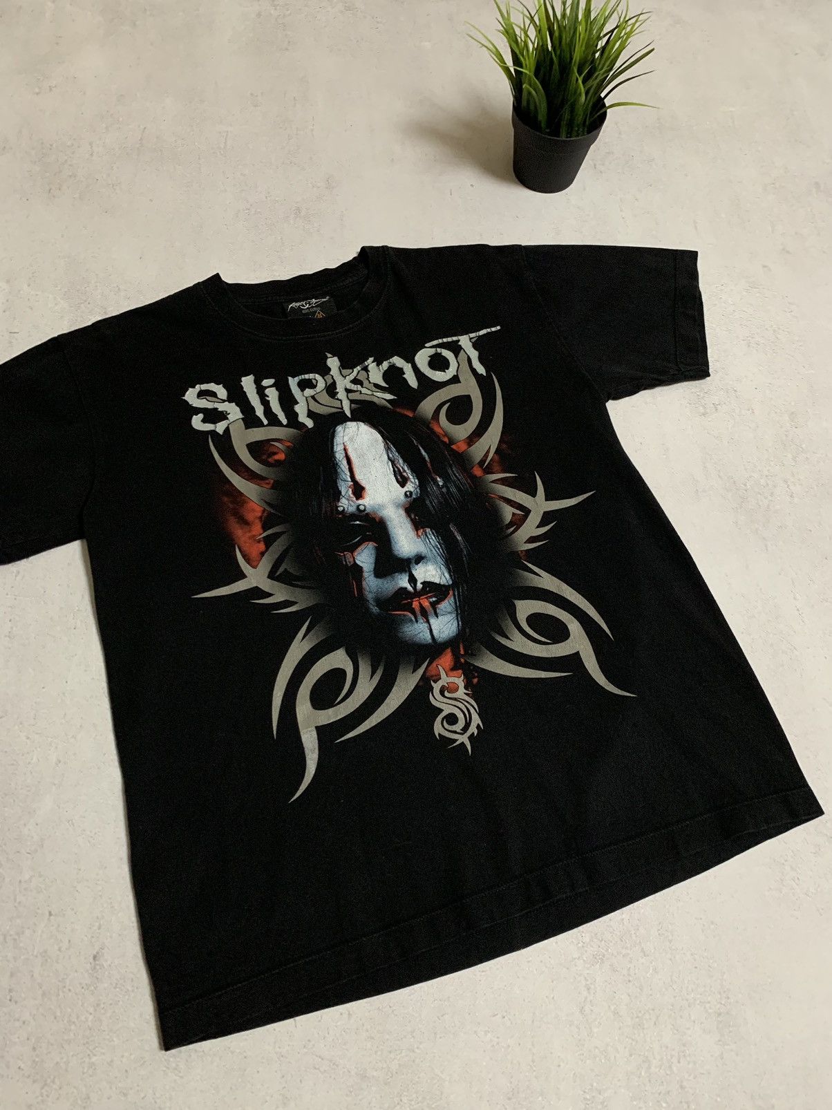 Band Tees × Vintage Vintage Slipknot T Shirt Tee Baggy Big Logo Crazy 90s Size US M / EU 48-50 / 2 - 5 Thumbnail
