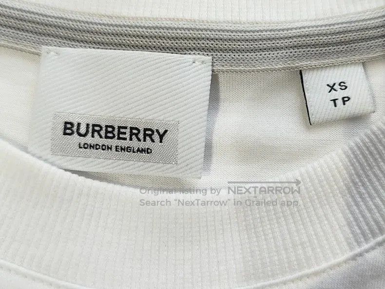 Burberry Burberry White Short Sleeve T. Size US XS / EU 42 / 0 - 4 Thumbnail