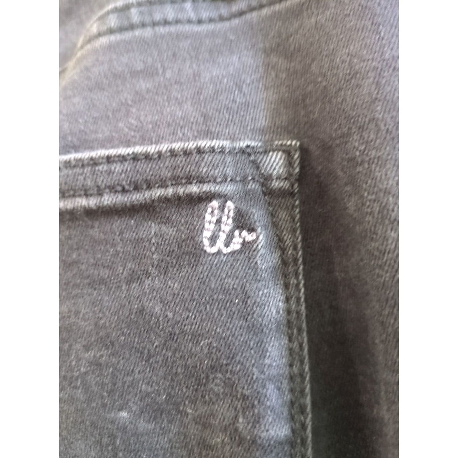 Vintage VINTAGE LuLaRoe Jeans Womens 26 Skinny Ankle Black Denim Stretch Comfort Magic Waist Size 26" / US 2 / IT 38 - 4 Thumbnail