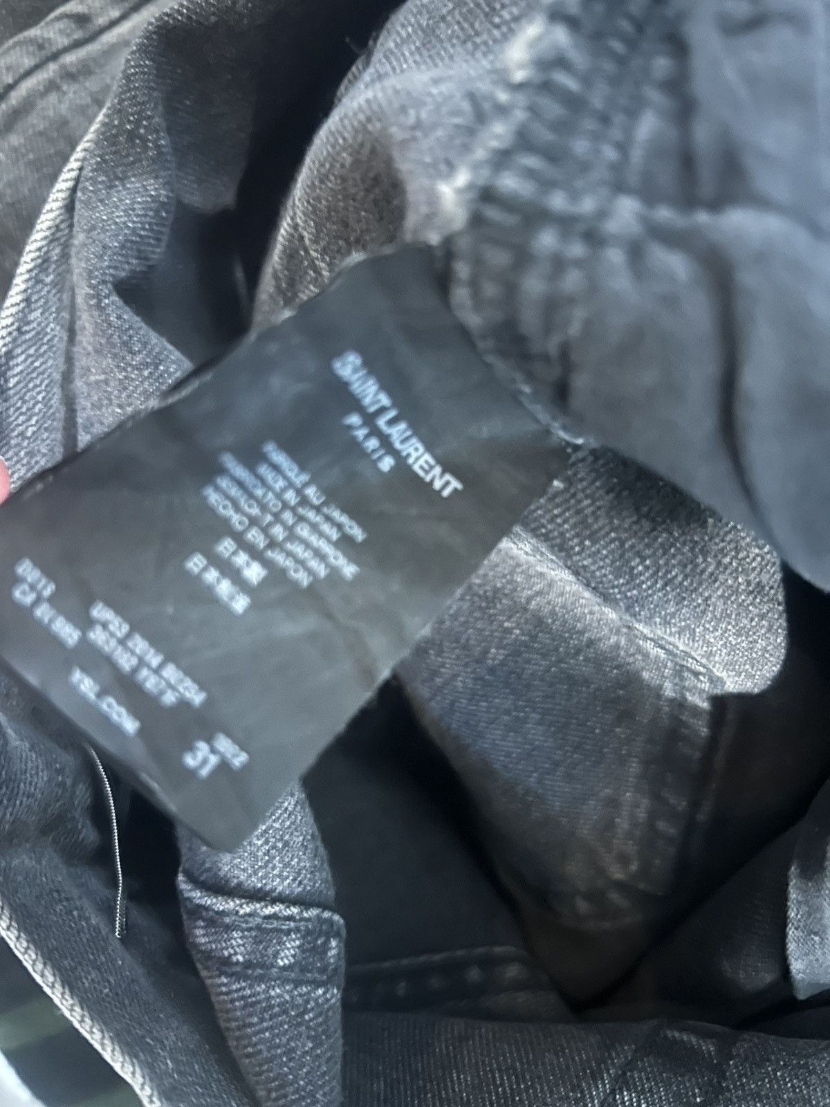 Yves Saint Laurent Yves Saint Laurent D 02 denim Size US 32 / EU 48 - 4 Thumbnail