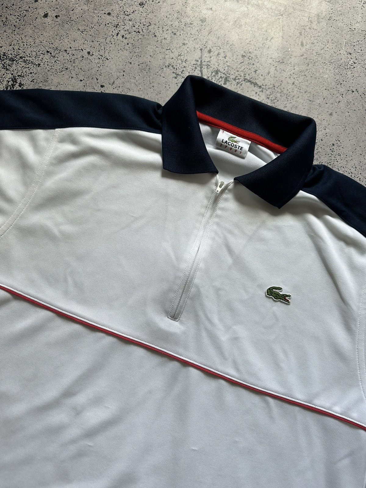 Lacoste Vintage Lacoste Sport Polo T-shirt Y2K Tee USA Size US M / EU 48-50 / 2 - 2 Thumbnail