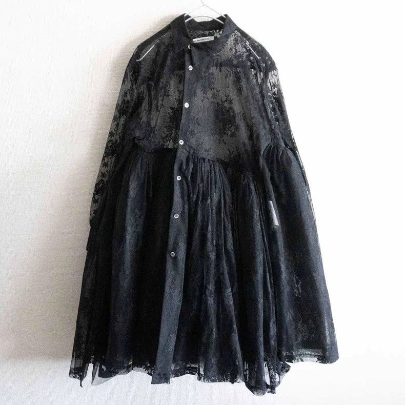 Comme Des Garcons Lace stitching dress