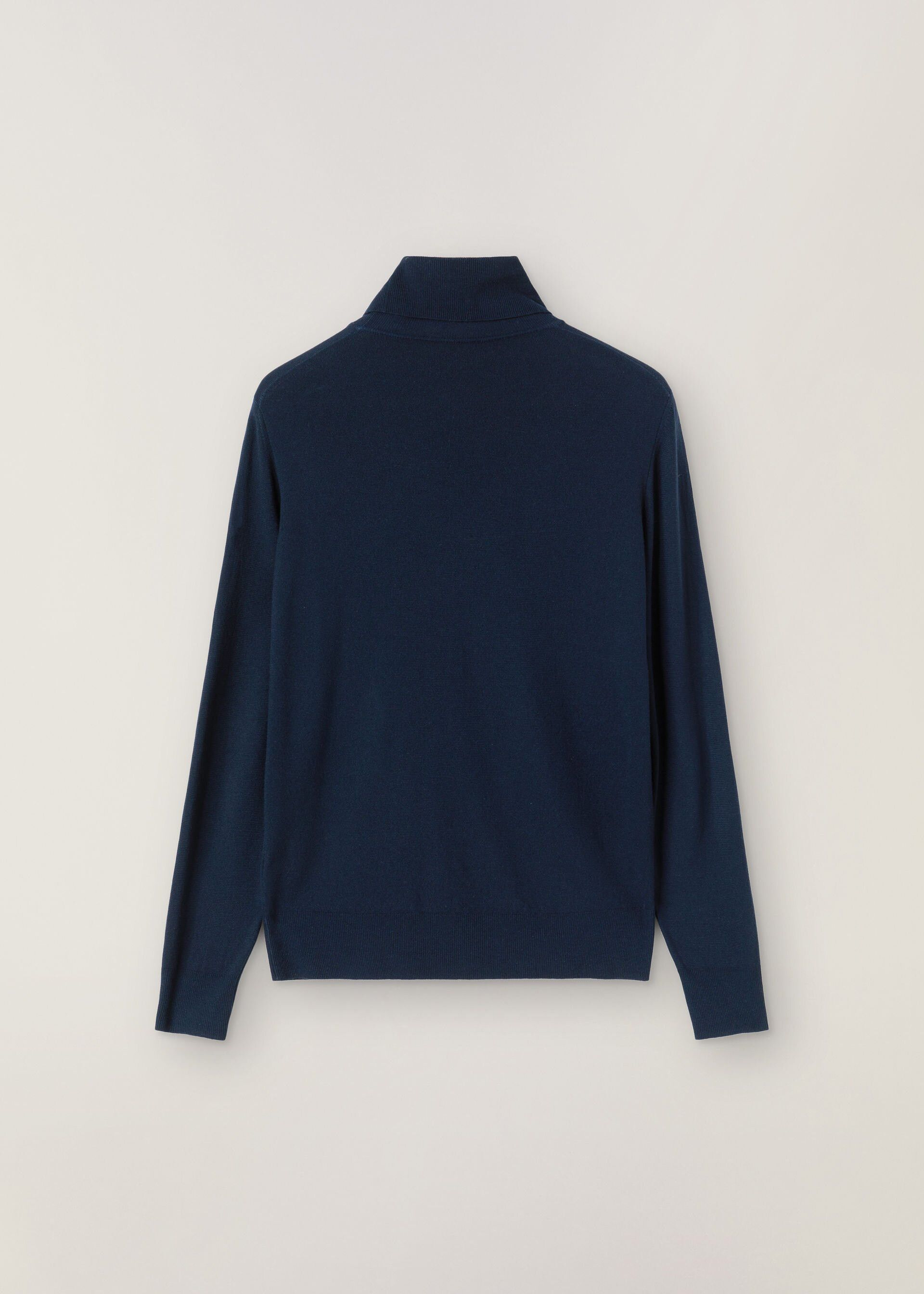 Loro Piana Turtleneck In Navy Blue Baby Cashmere Size US M / EU 48-50 / 2 - 3 Thumbnail
