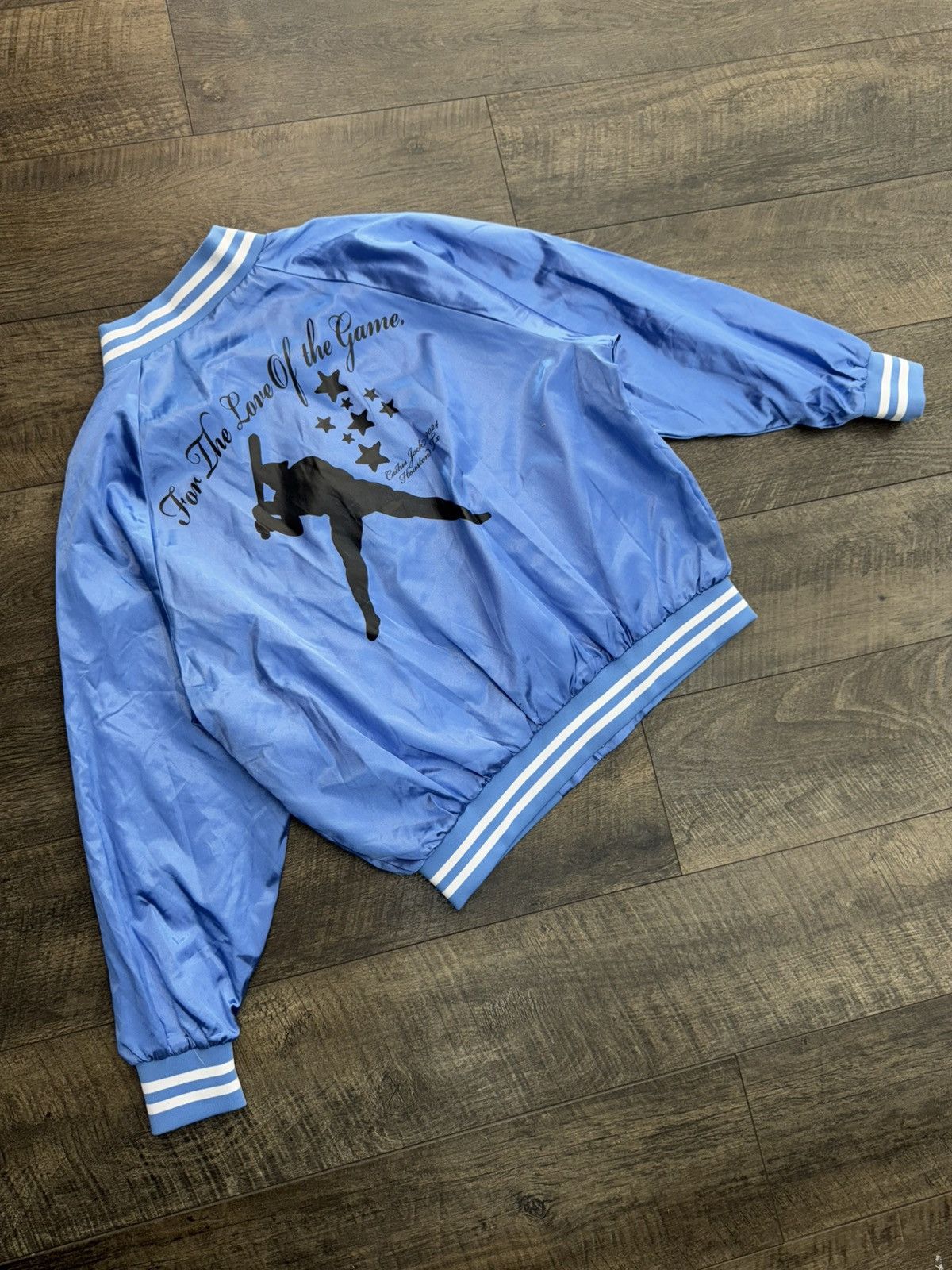 Travis Scott CACTUS JACK LOVE OF THE GAME CHARITY SOFTBALL JACKET (XXL) Size US XXL / EU 58 / 5 - 2 Thumbnail