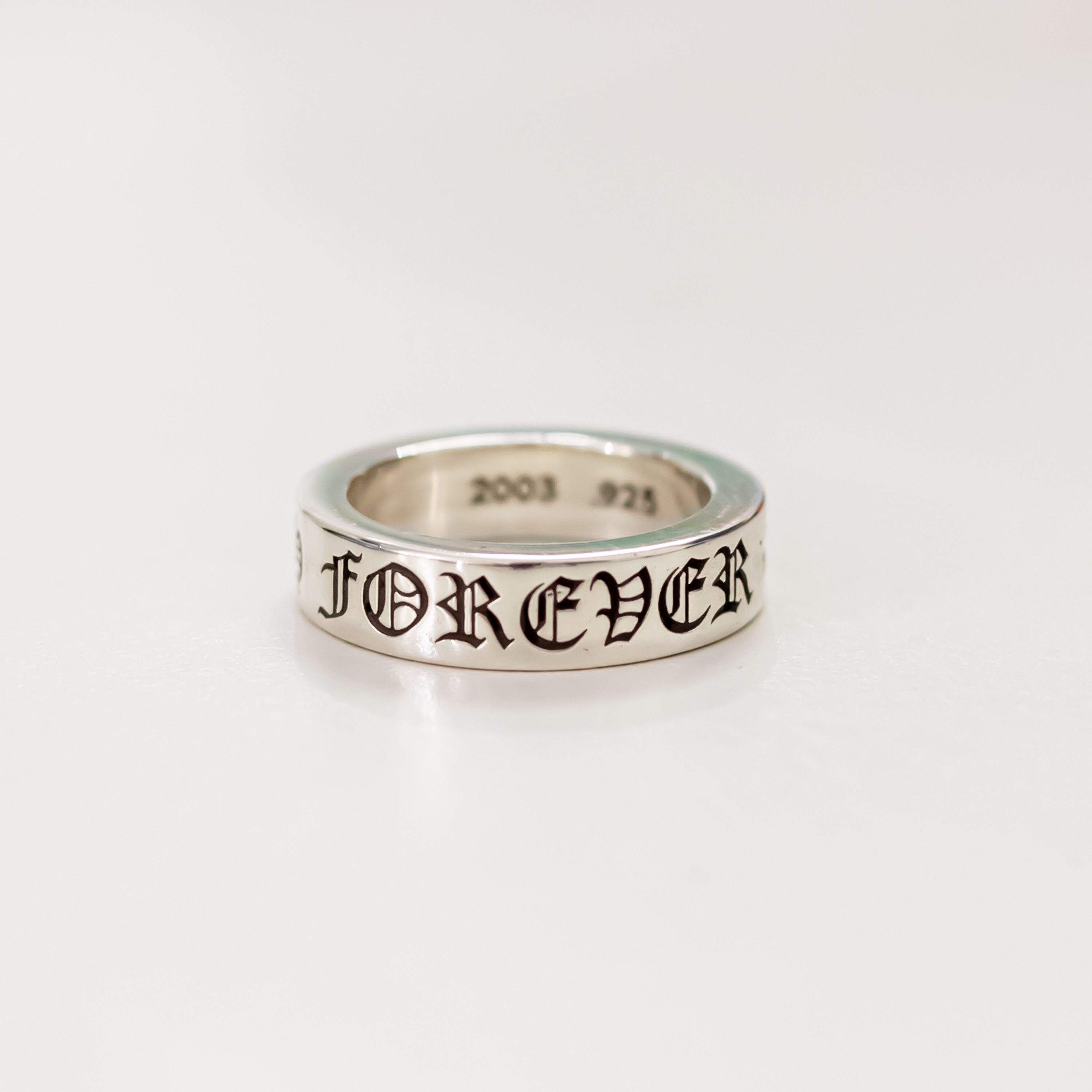 Chrome Hearts Chrome Hearts Forever Spacer Forever Ring Size ONE SIZE - 2 Thumbnail