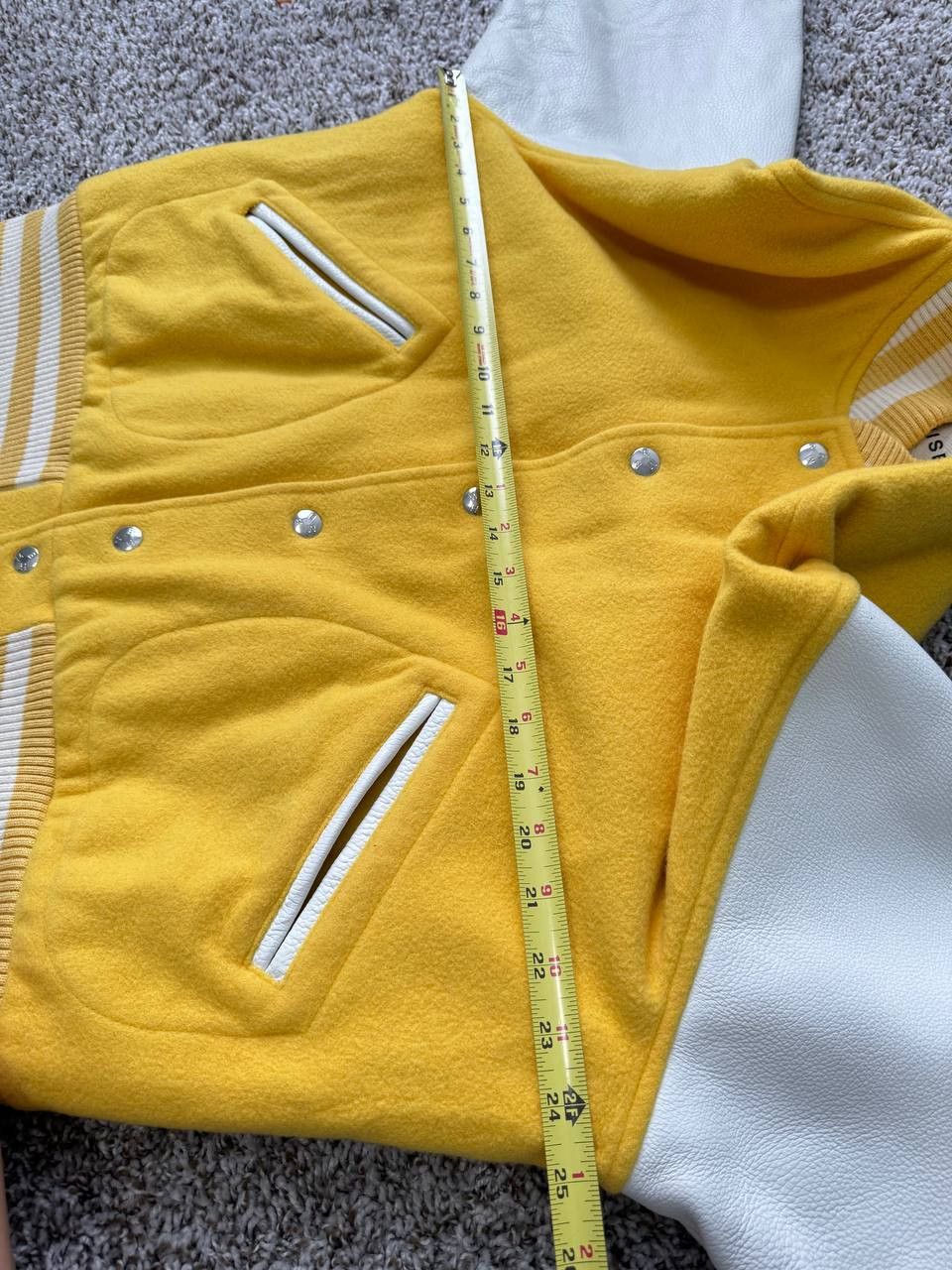 Misbhv Misbhv Contrast Sleeve Varsity Jacket Size US L / EU 52-54 / 3 - 8 Thumbnail