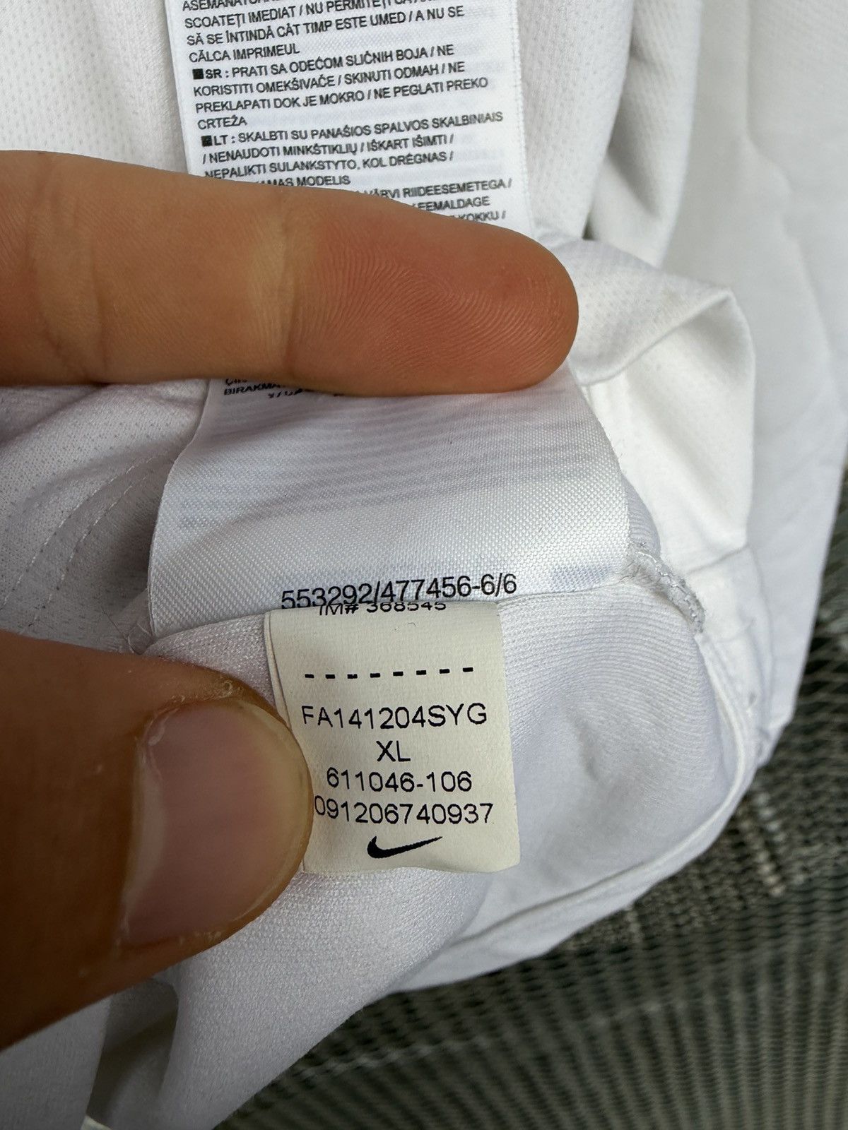 Nike Nike Manchester United 2013/2014 yXL Soccer Jersey Size US S / EU 44-46 / 1 - 10 Thumbnail