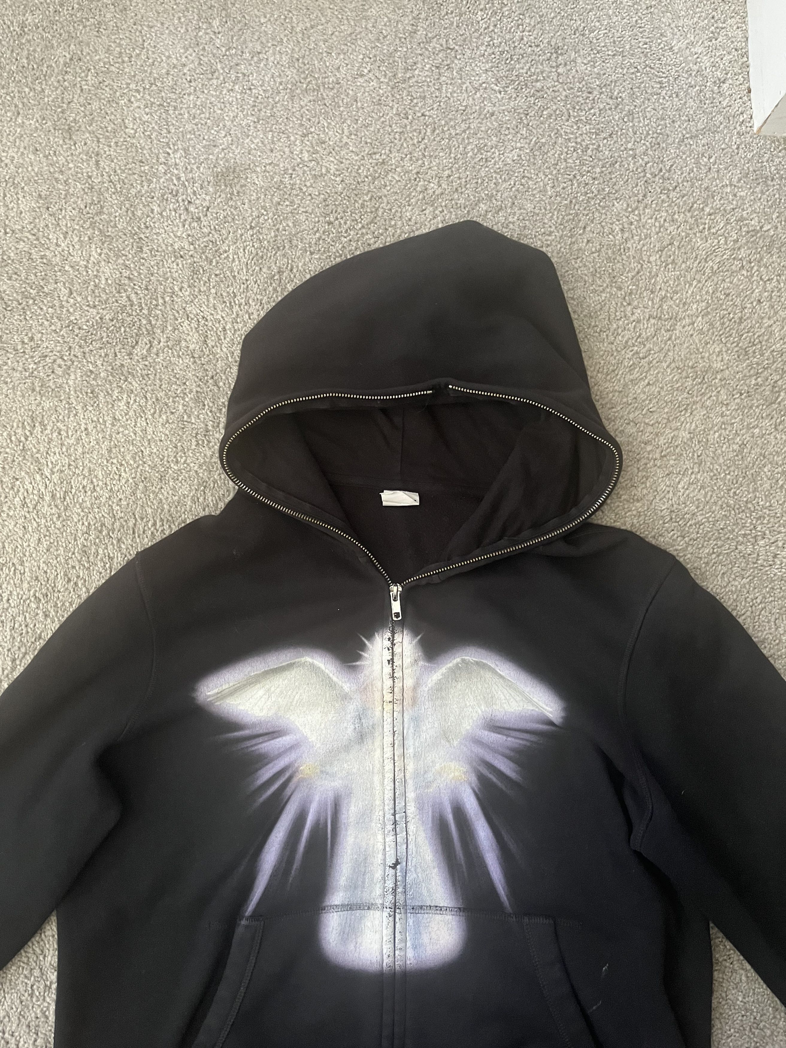 Other Non Identical "Heaven Sent" Full-Zip Hoodie Size US M / EU 48-50 / 2 - 3 Thumbnail
