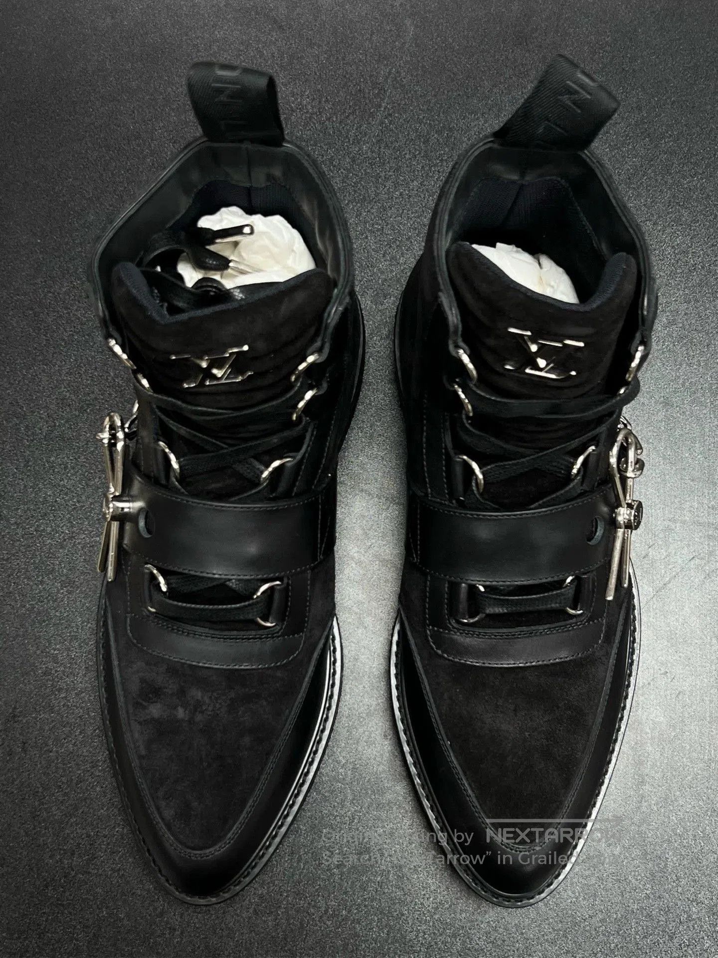 Louis Vuitton lv creeper short boots black size uk5.5. Size US 6 / EU 39 - 3 Thumbnail
