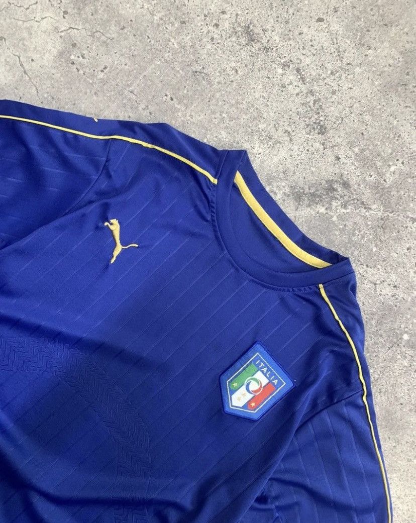 Puma Puma Itallia Home Football Soccer Jersey Size US M / EU 48-50 / 2 - 4 Thumbnail