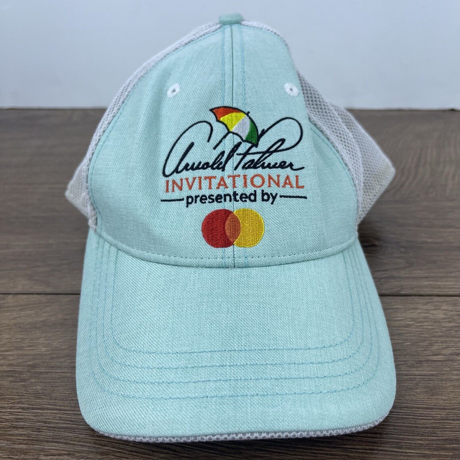 Other Arnold Palmer Invitational Hat Teal Blue Hat Adjustable Adul Size ONE SIZE - 4 Thumbnail