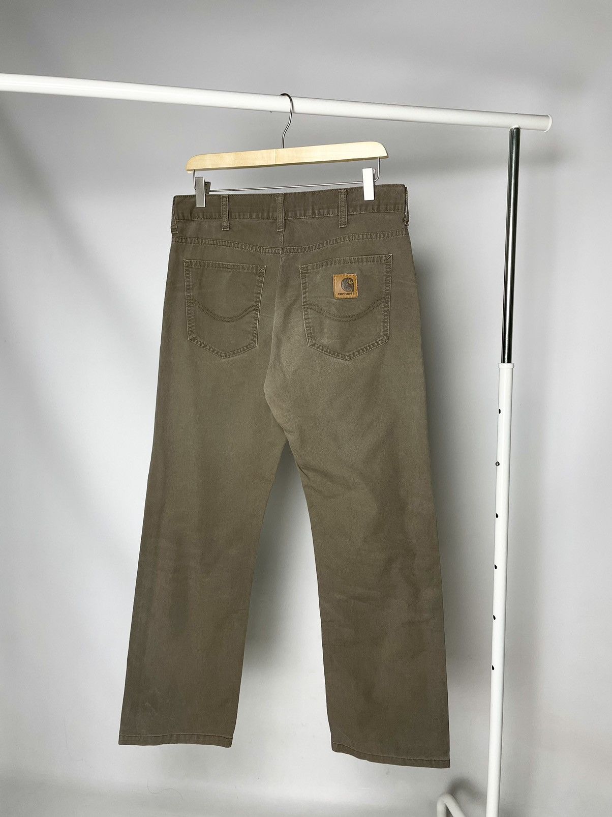 Carhartt Carhartt 👁️ Vintage Workwear Brown Texas Pants Size US 31 - 2 Thumbnail