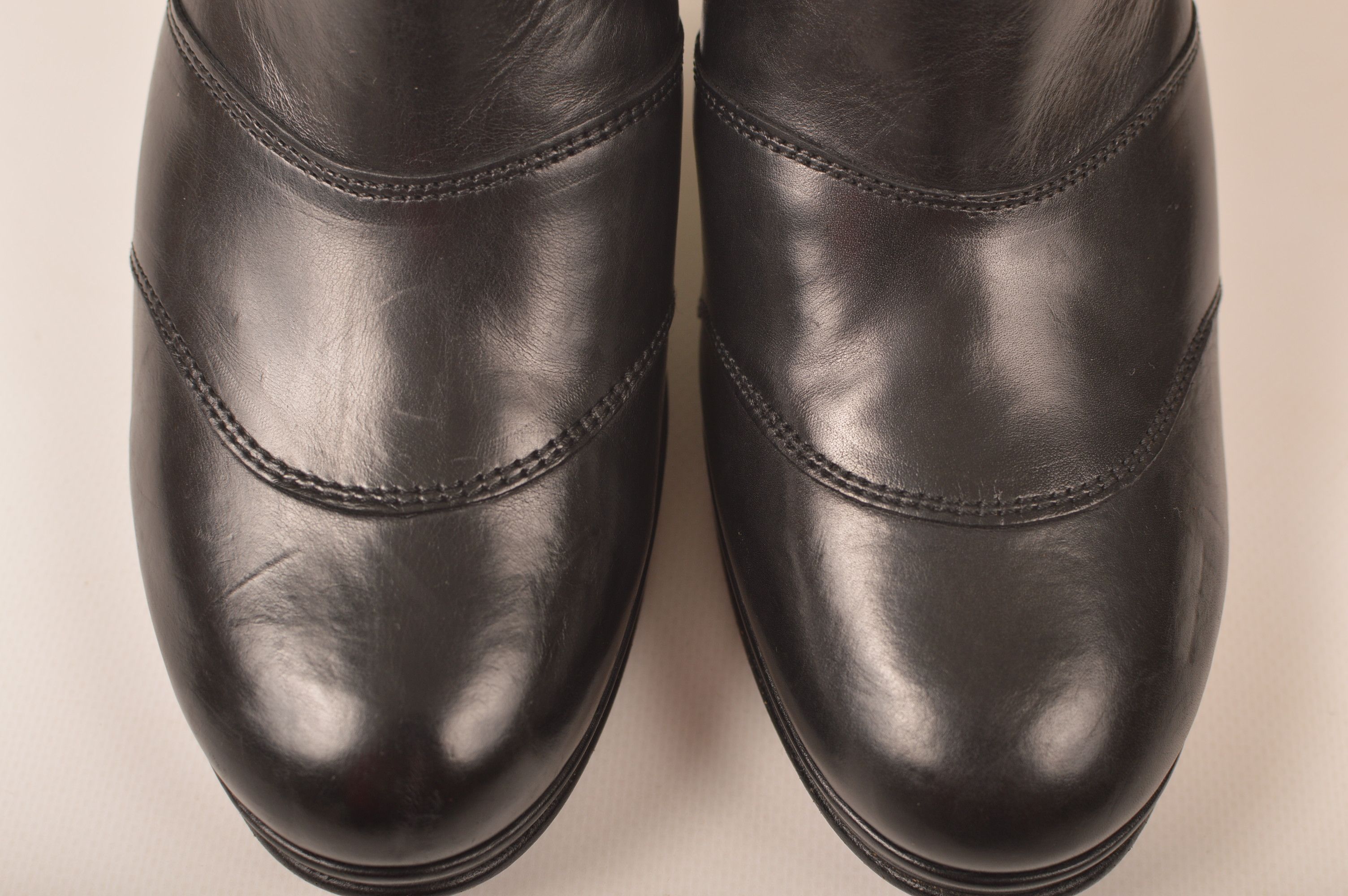Belstaff Belstaff Black Leather Ankle Boots Heels Size US 9 / IT 39 - 3 Thumbnail