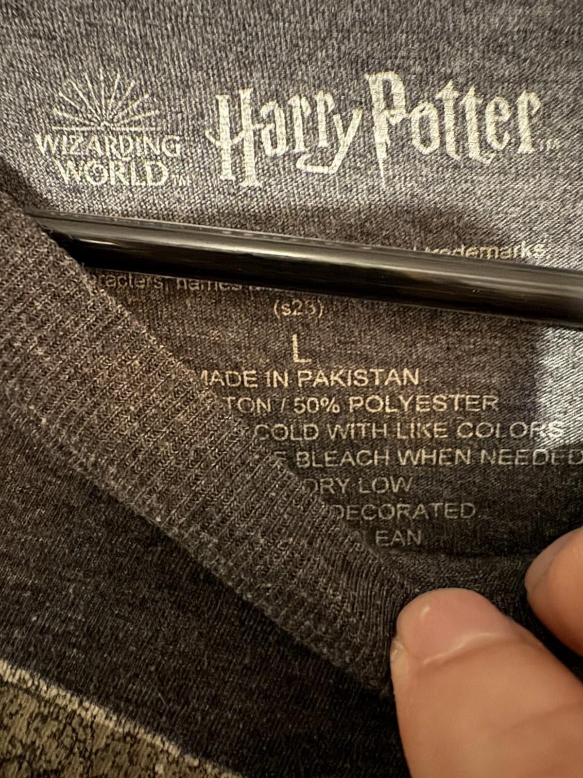 Other Harry Potter Hufflepuff S/S T-Shirt Men's Size L Gray Size US L / EU 52-54 / 3 - 3 Thumbnail