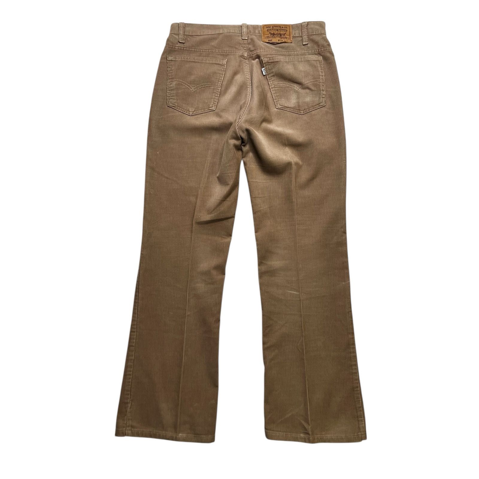 Levi's Vintage 90s Levi's 517 corduroy pants Sz W34 L30 western Size US 34 / EU 50 - 4 Thumbnail