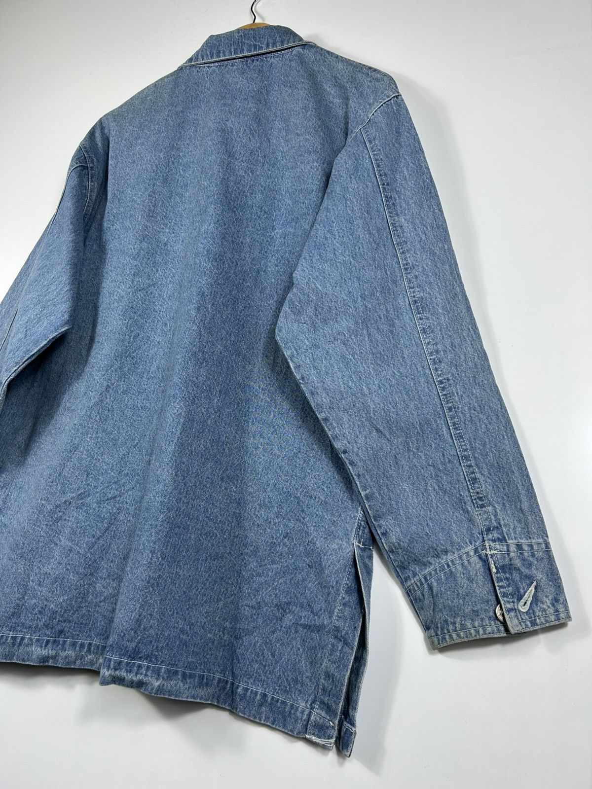Japanese Brand × Vintage ⚡️Vintage Frame In Chore Denim Jacket Size US L / EU 52-54 / 3 - 15 Thumbnail