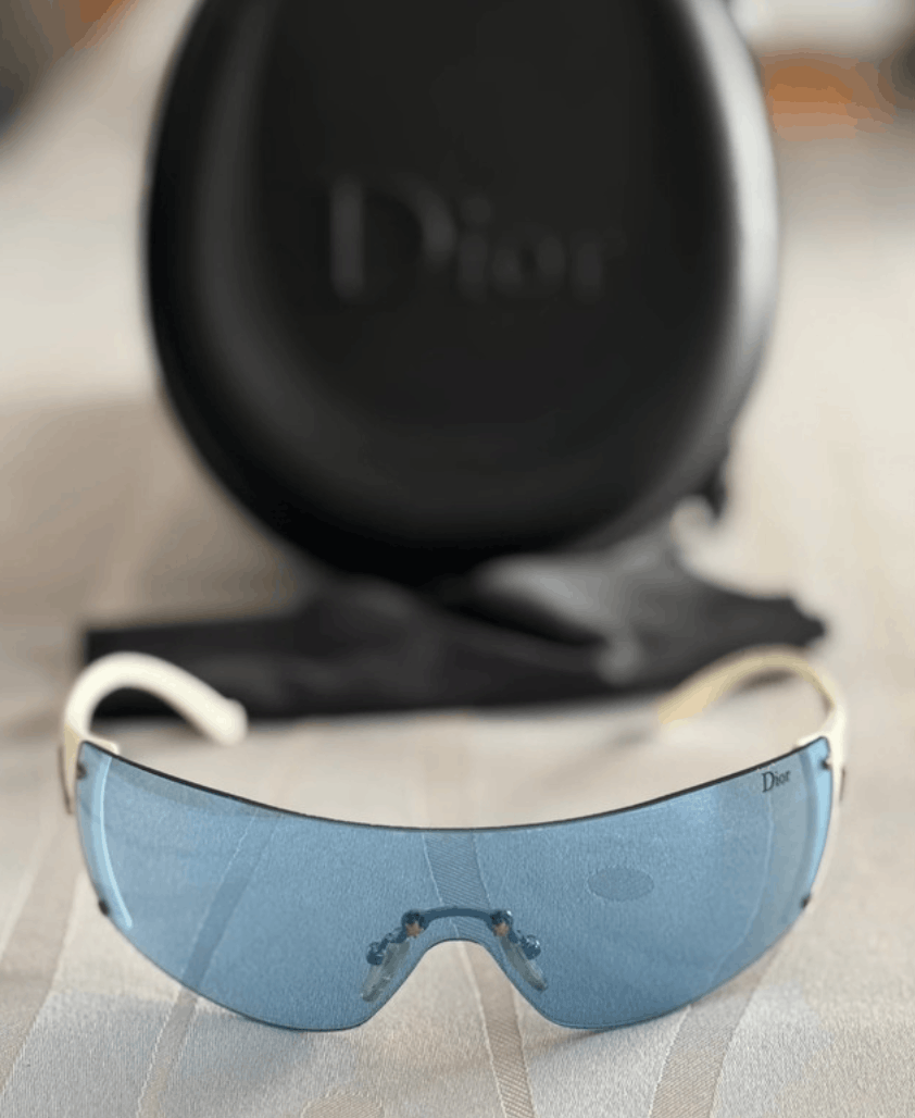 Dior DIOR Sunglasses Ski Shield Wrap Rimless Motard Pop Vintage Size ONE SIZE - 4 Thumbnail