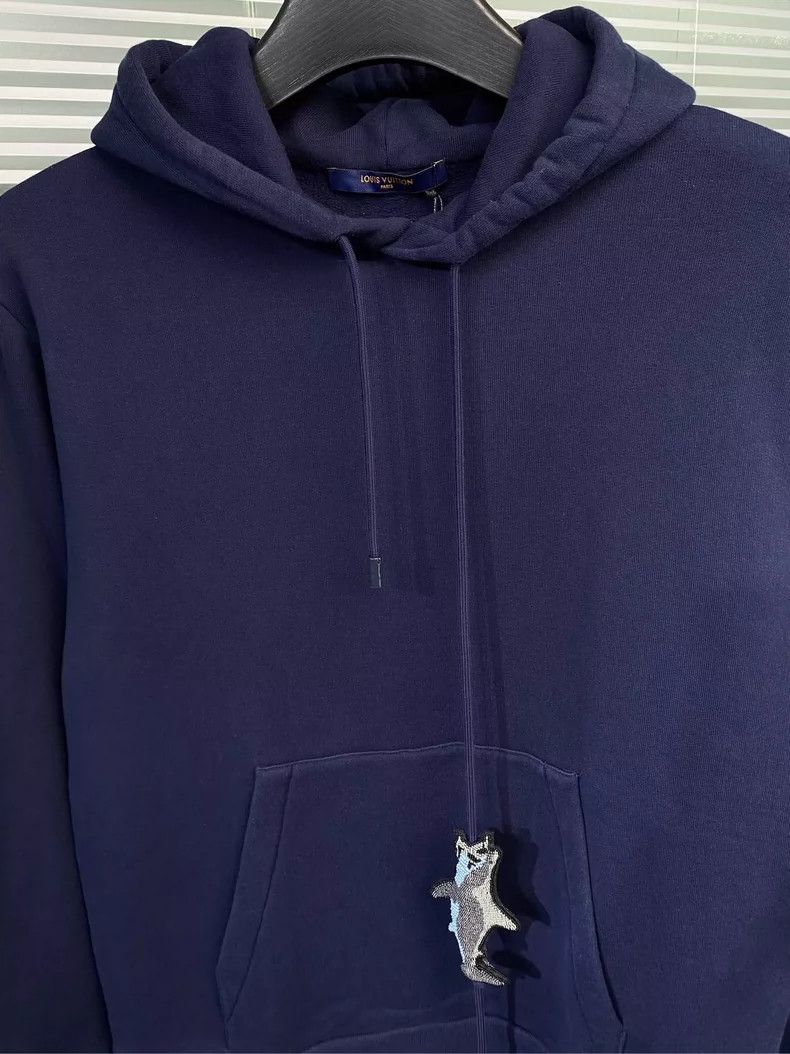 Louis Vuitton LOUIS VUITTON Shark Bead hoodie 2504-Nextarrow Size US M / EU 48-50 / 2 - 5 Thumbnail