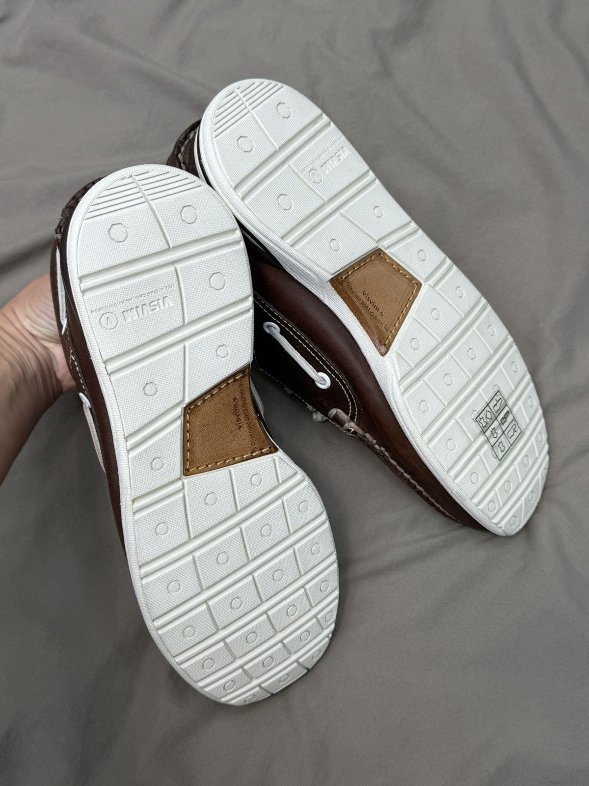 Visvim VISVIM Americana Deck Folk Leather Shoes size 9.5 Size US 9.5 / EU 42-43 - 7 Thumbnail