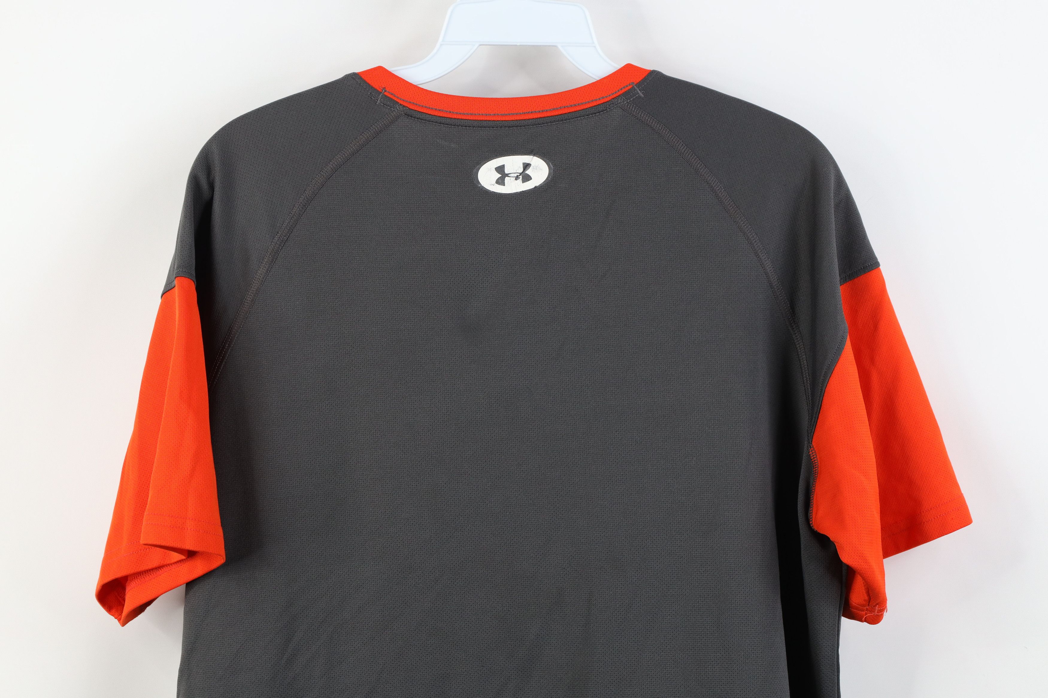 Under Armour Under Armour Fit Oklahoma State University Knit T-Shirt Gray Size US M / EU 48-50 / 2 - 15 Thumbnail