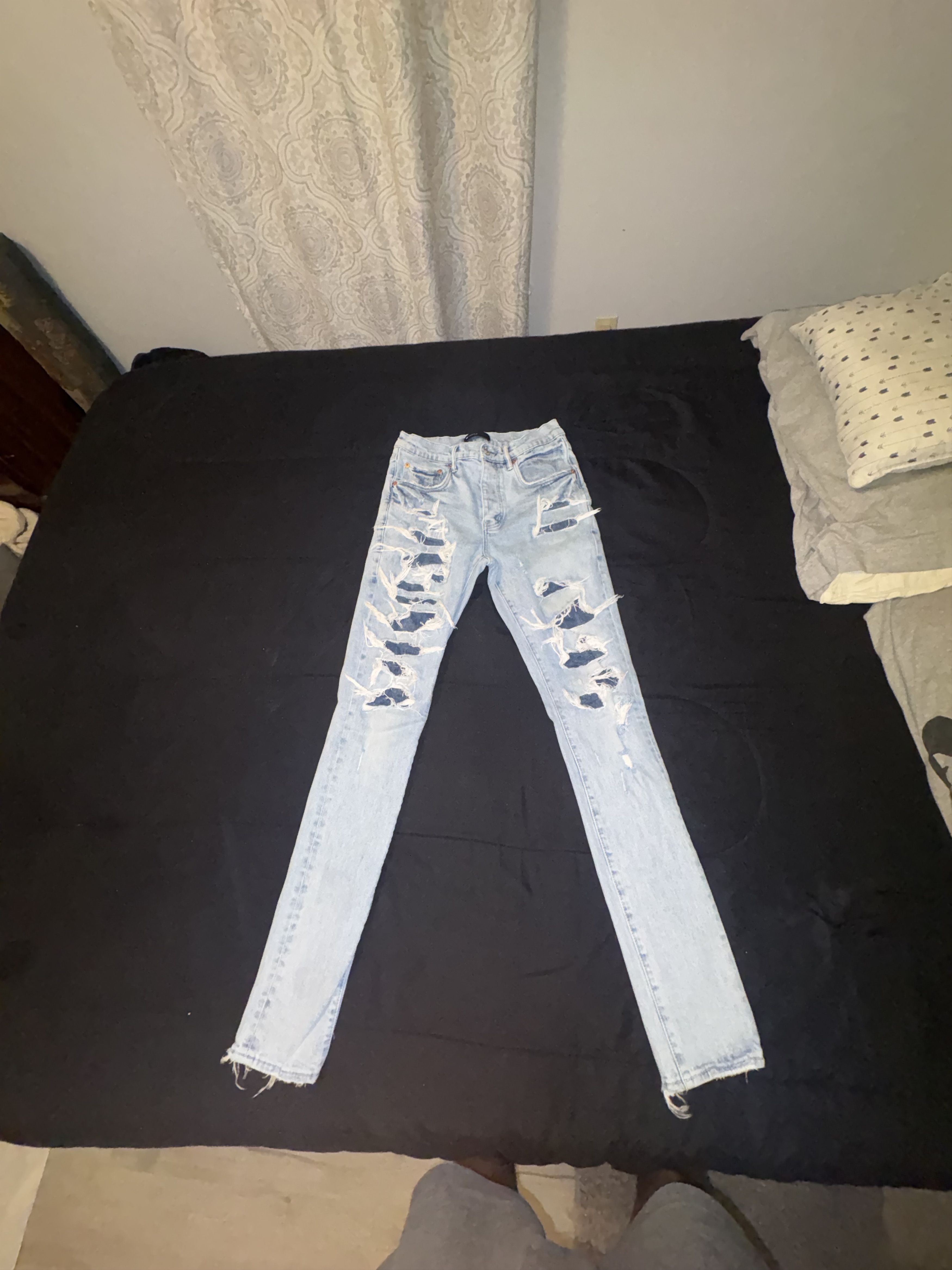 Purple Brand Purple Brand P001 Distressed Size US 34 / EU 50 - 2 Thumbnail